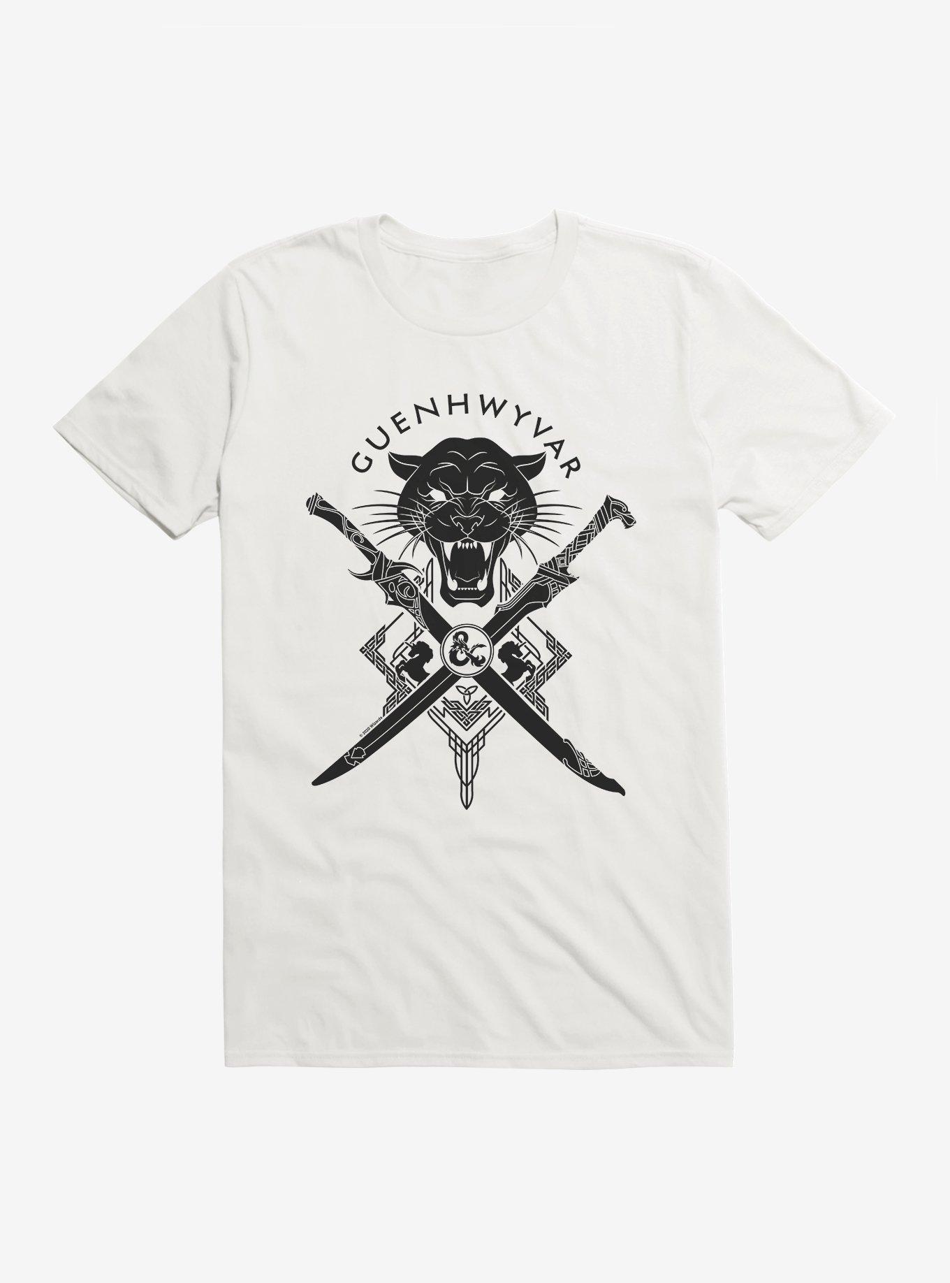 Dungeons & Dragons Guenhwyvar Drizzt Seal T-Shirt, WHITE, hi-res