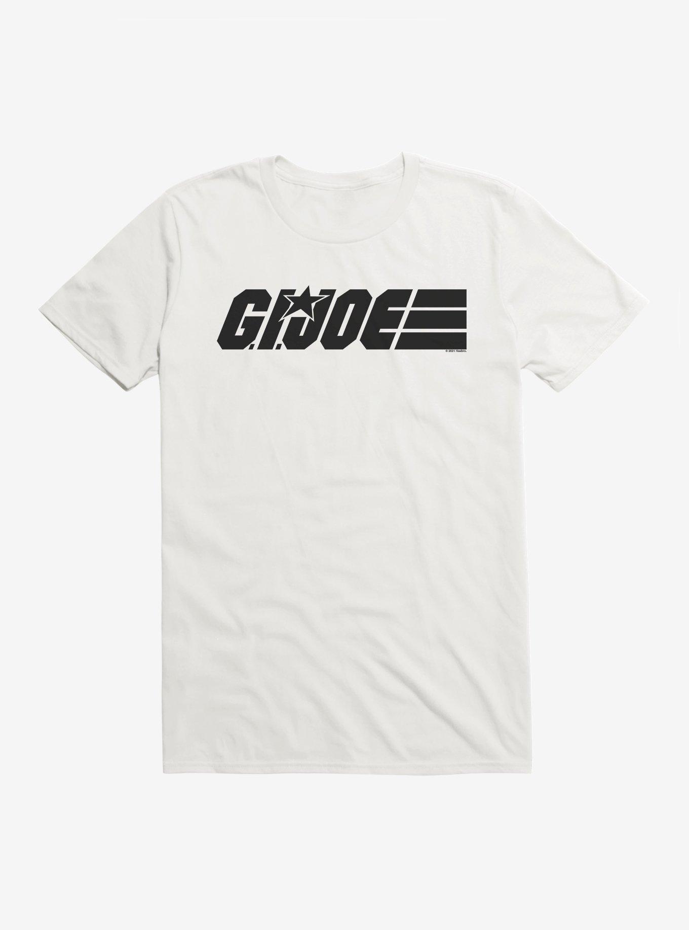 G.I. Joe Black Logo T-Shirt, WHITE, hi-res