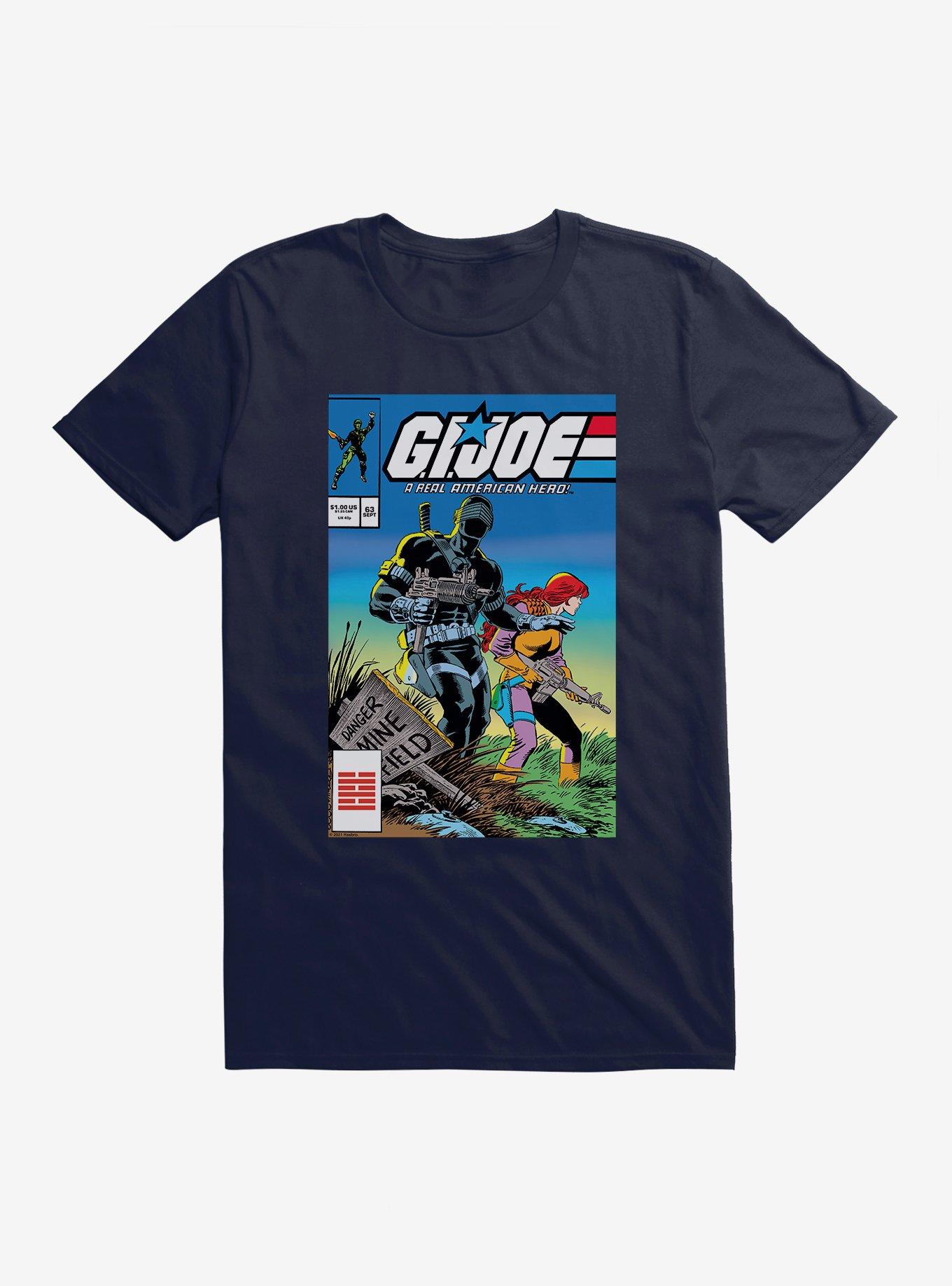G.I. Joe Comic Snake Eyes T-Shirt, NAVY, hi-res