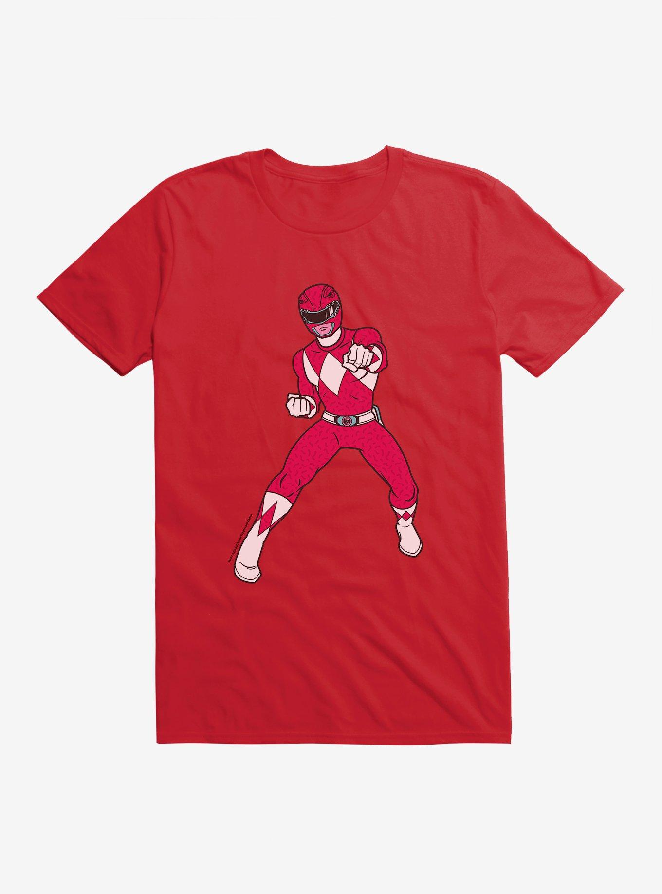 Mighty Morphin Power Rangers Red Ranger Punch T-Shrt, , hi-res