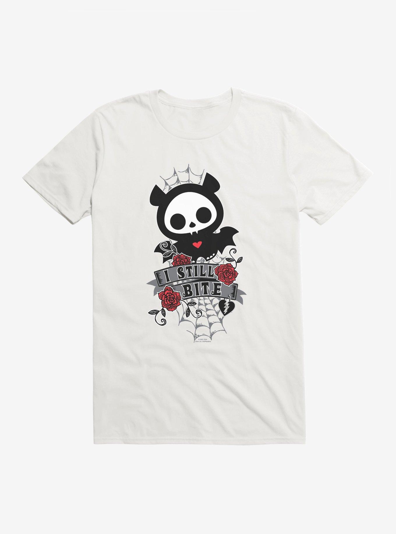 Skelanimals Diego I Still Bite T-Shirt, WHITE, hi-res