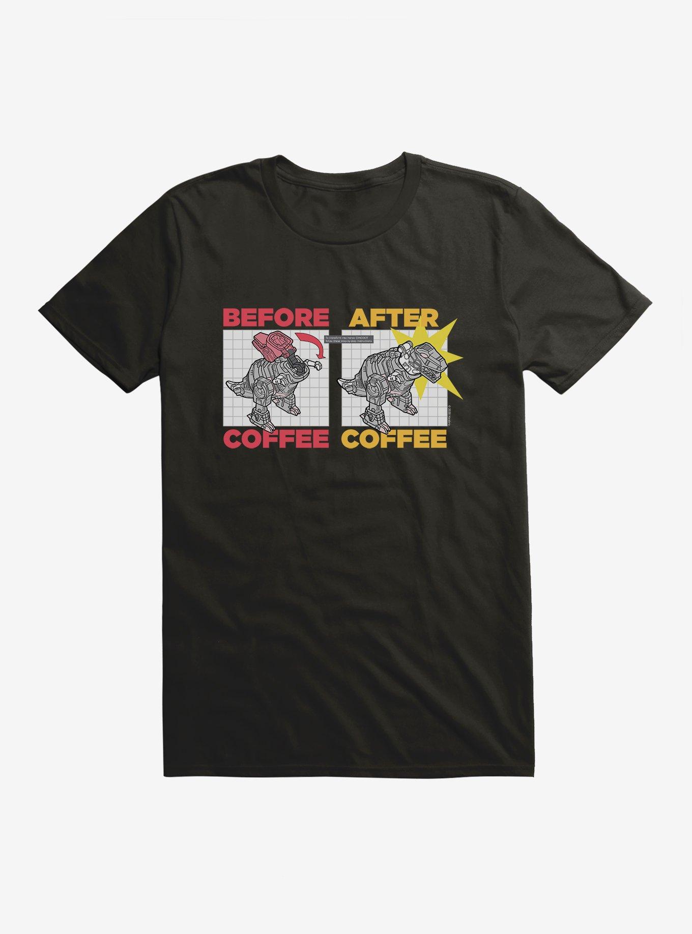 Transformers Before After T-Shirt, BLACK, hi-res