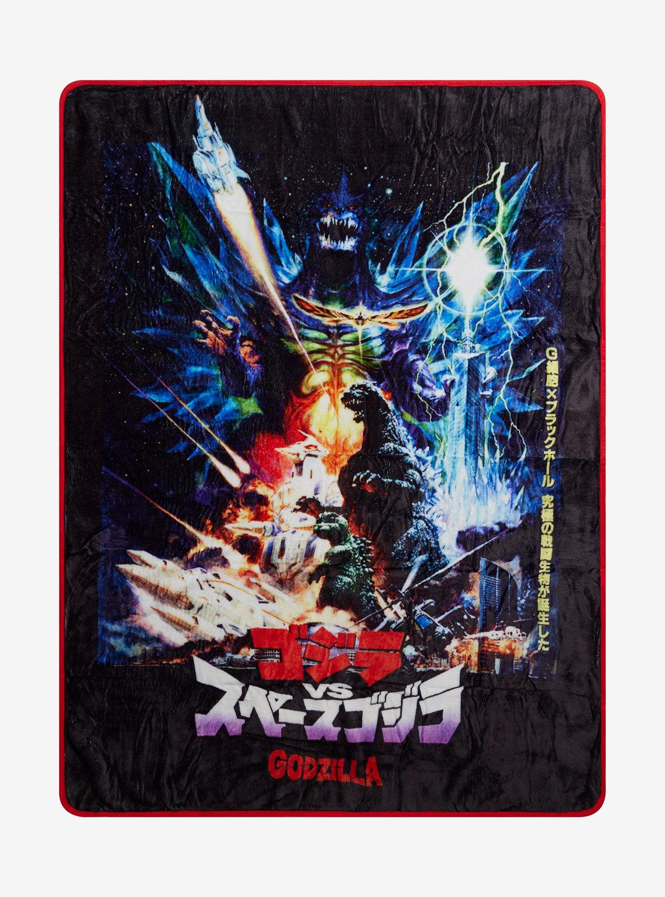 Godzilla Classic Poster Fleece Throw, , hi-res