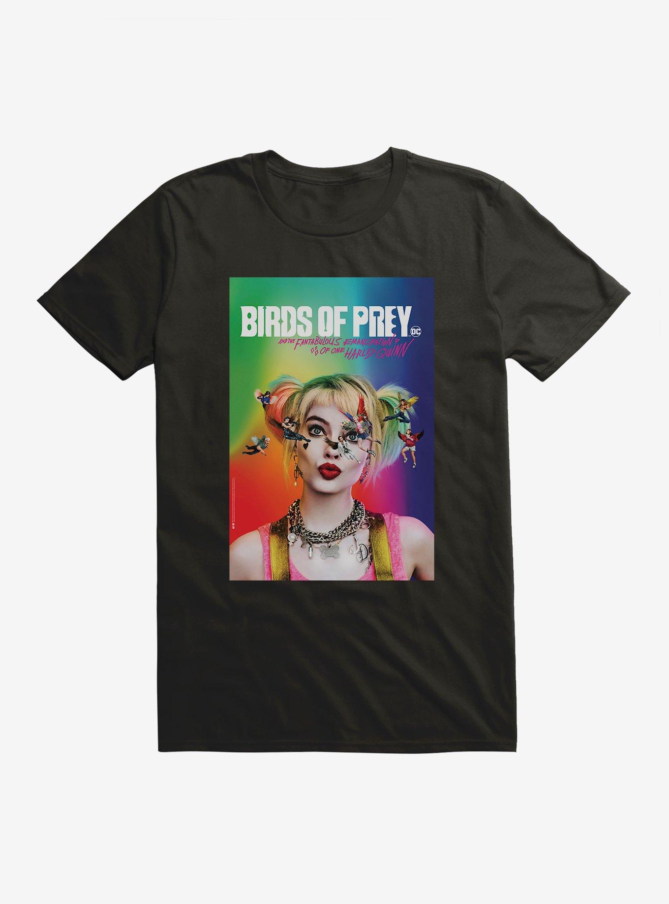 DC Comics Birds Of Prey Harley Quinn Major Players T-Shirt