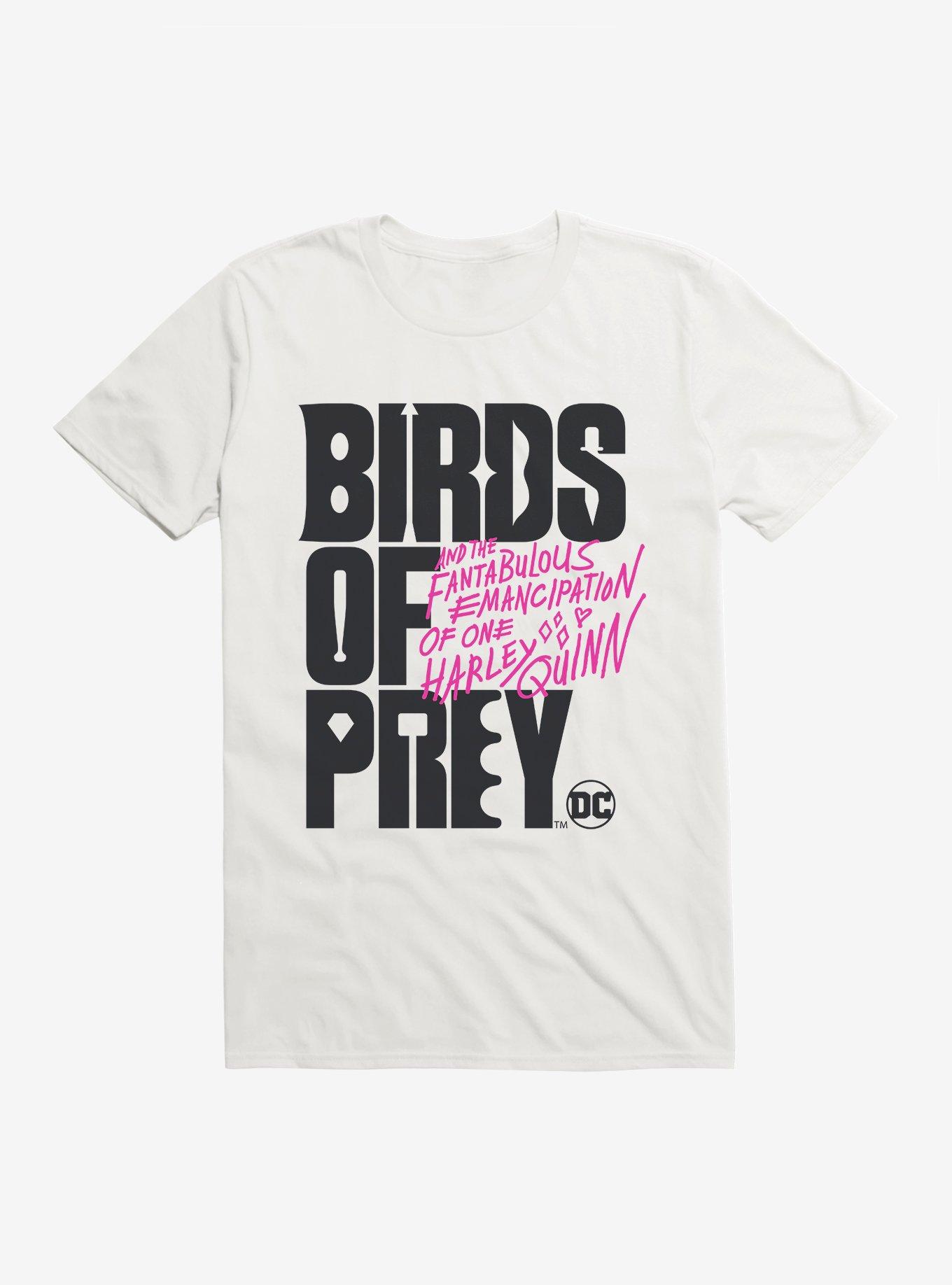 DC Comics Birds Of Prey Movie Title T-Shirt