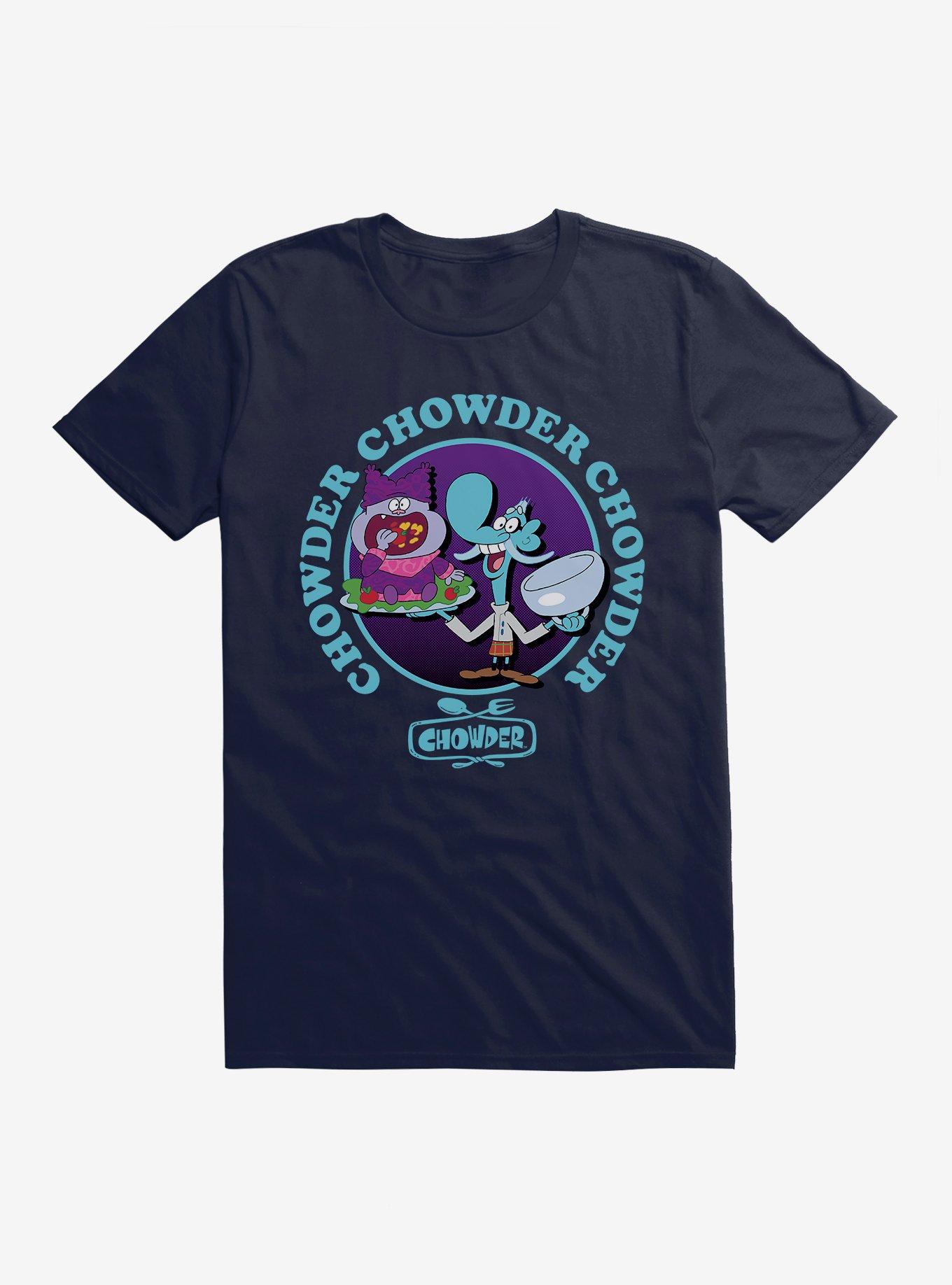 Cartoon Network Chowder And Mung Daal T-Shirt, NAVY, hi-res
