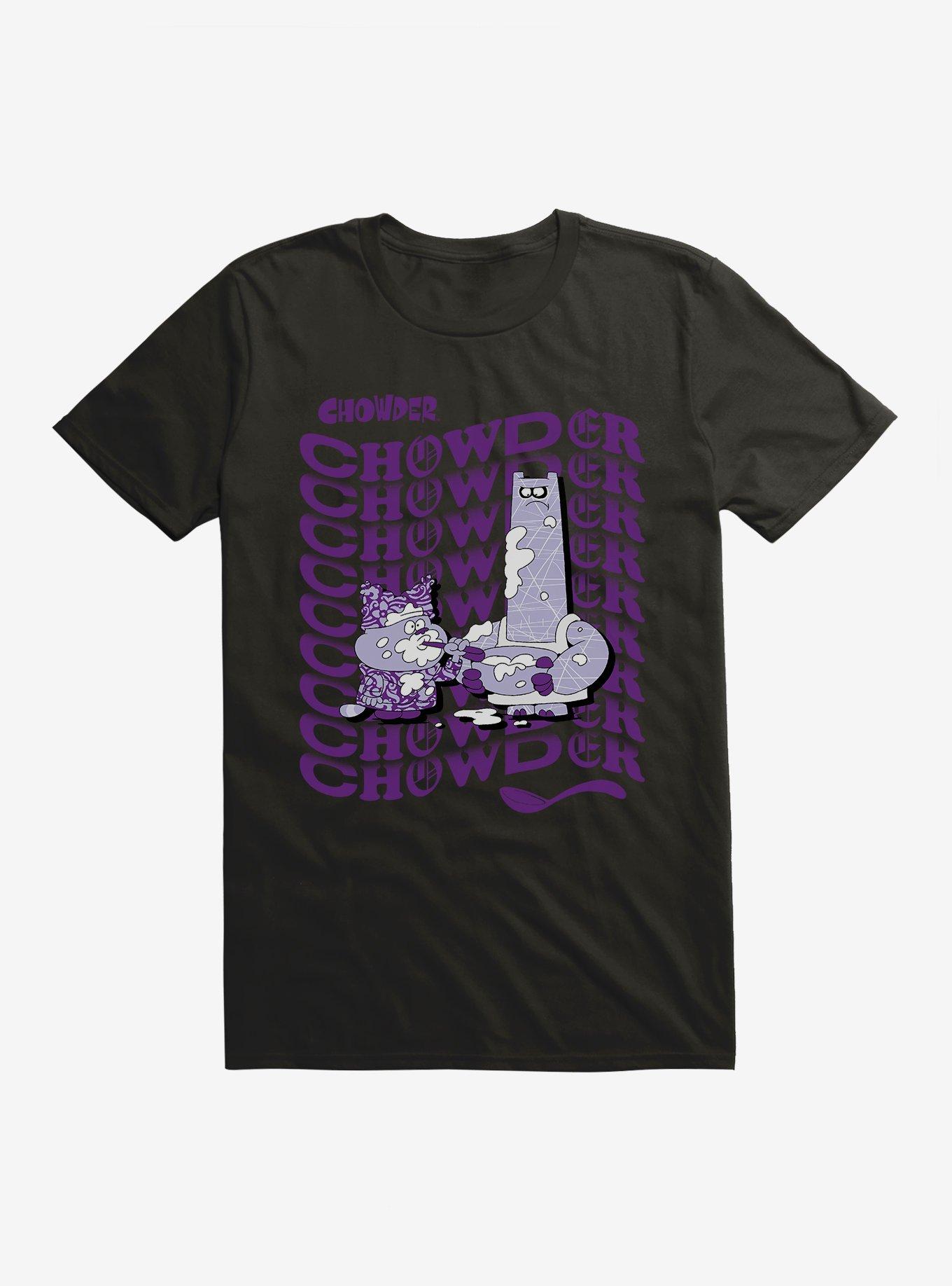 Cartoon Network Chowder And Schnitzel T-Shirt, BLACK, hi-res