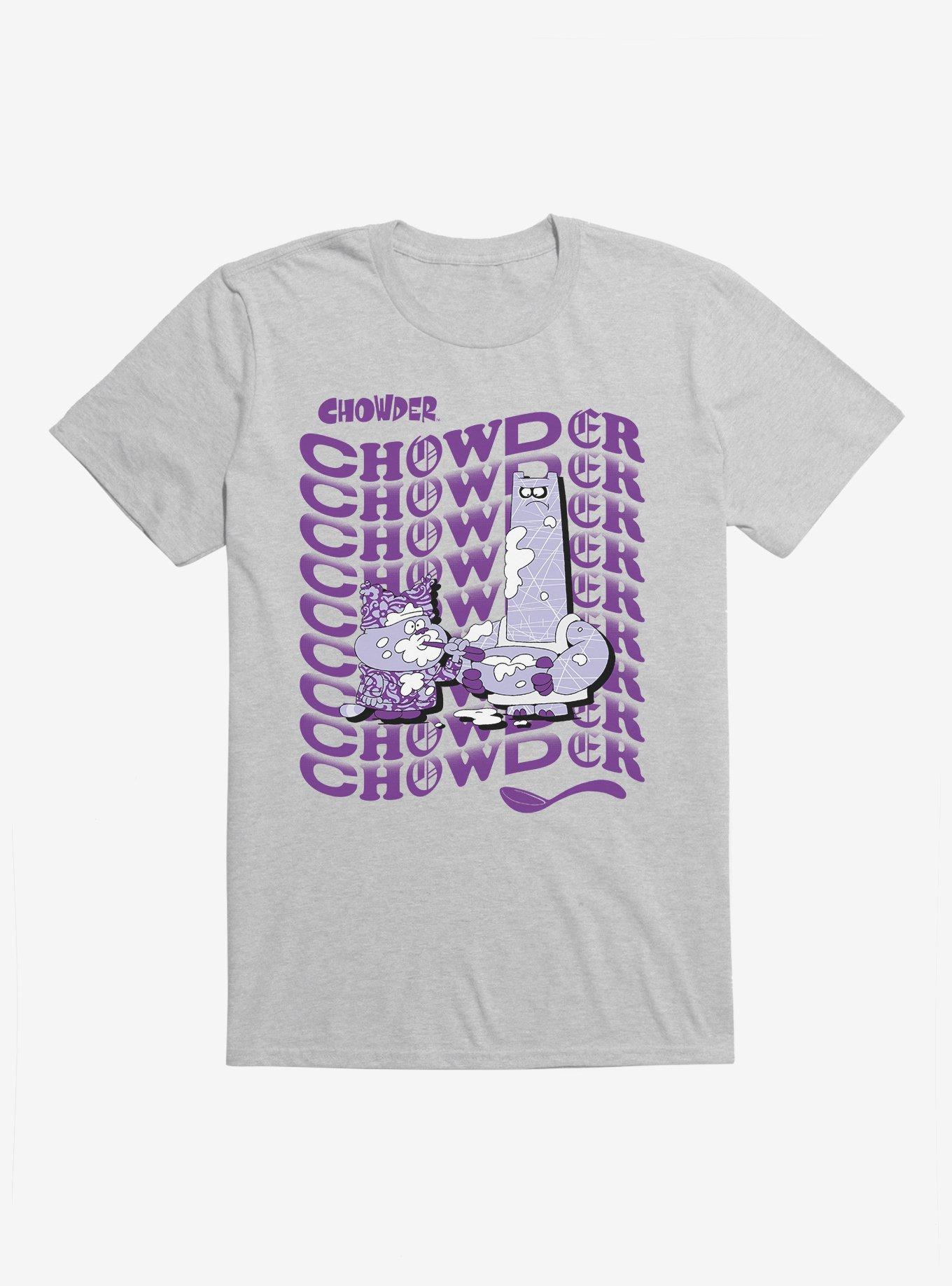 Cartoon Network Chowder And Schnitzel T-Shirt, HEATHER GREY, hi-res