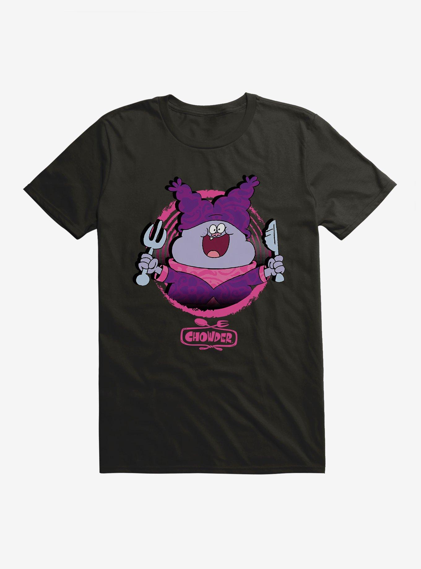 Cartoon Network Chowder Aspiring Chef T-Shirt, BLACK, hi-res