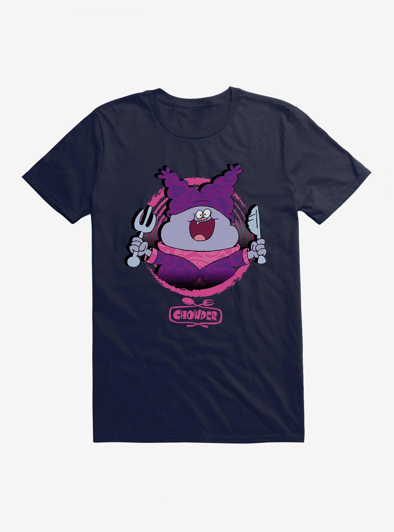 Cartoon Network Chowder Aspiring Chef T-Shirt, NAVY, hi-res