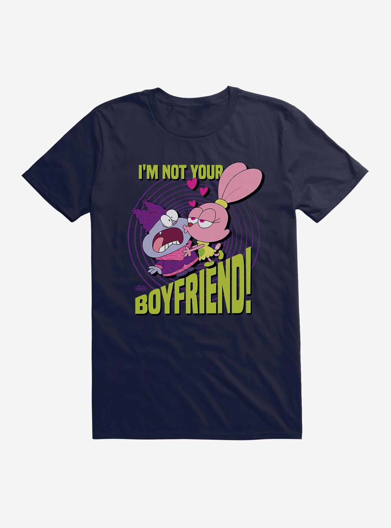 Cartoon Network Chowder I'm Not Your Boyfriend T-Shirt, NAVY, hi-res
