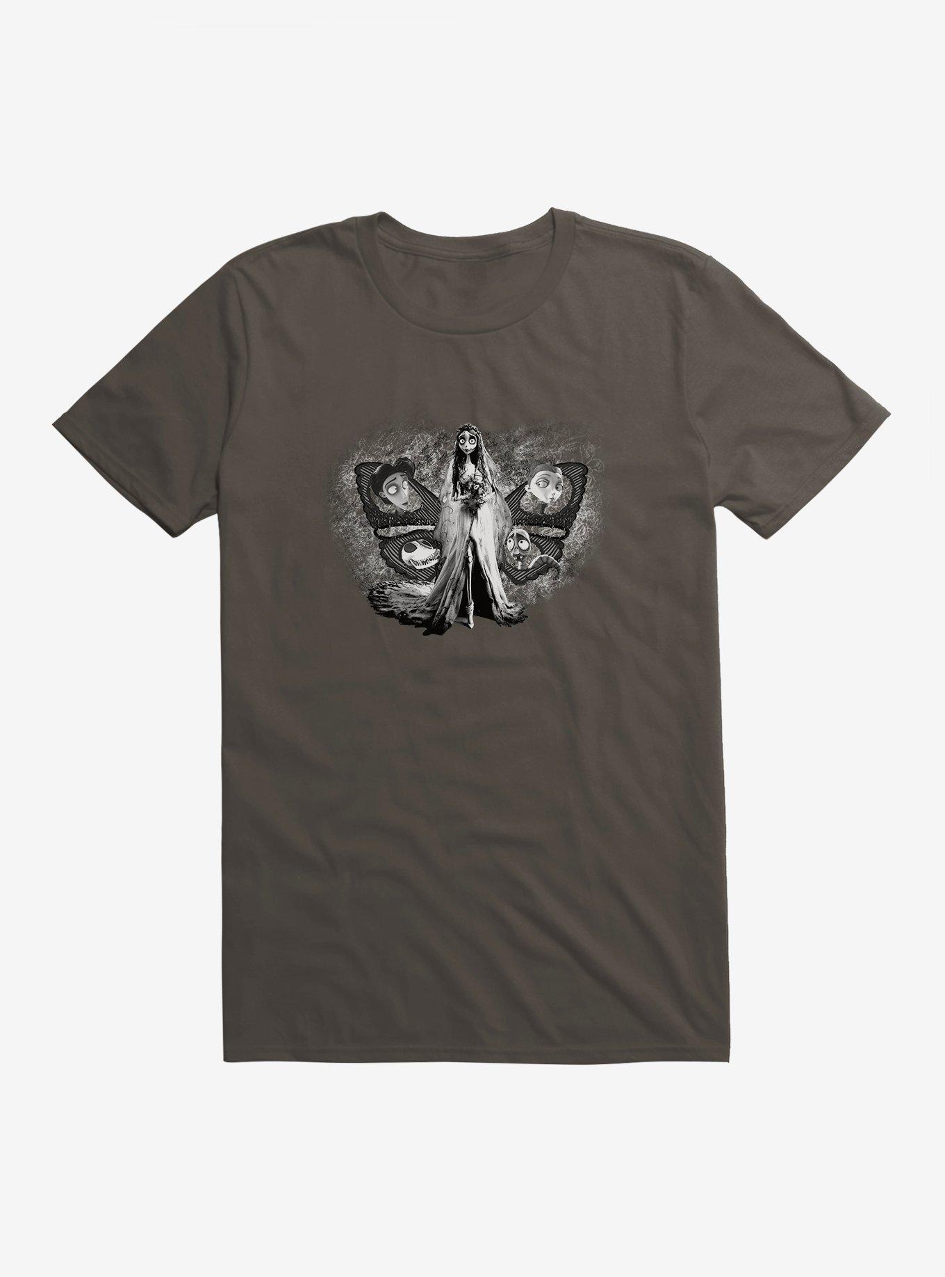 Corpse Bride Characters Butterfly T-Shirt, , hi-res