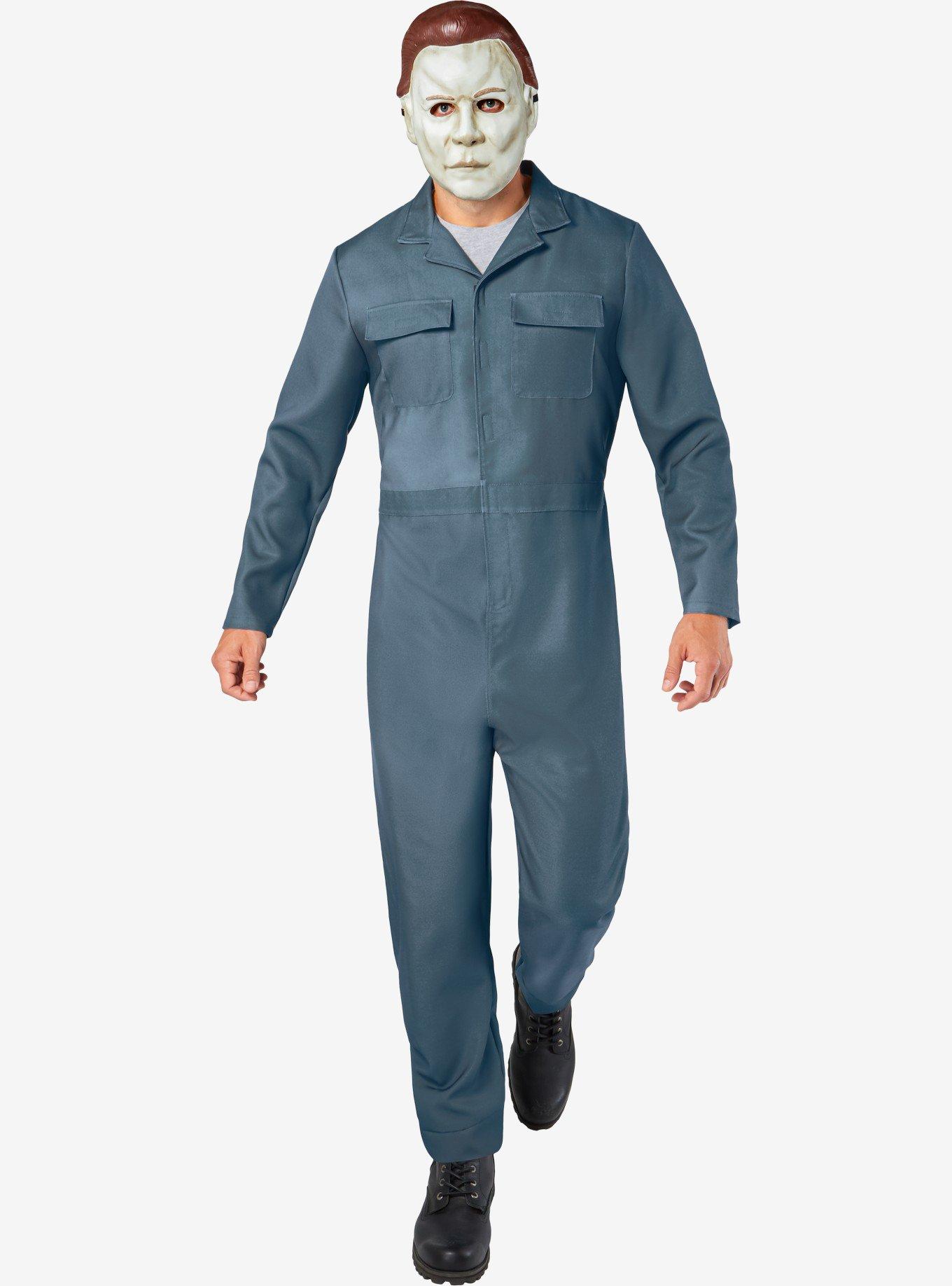 Halloween 2 Michael Myers Adult Costume, BLUE, hi-res