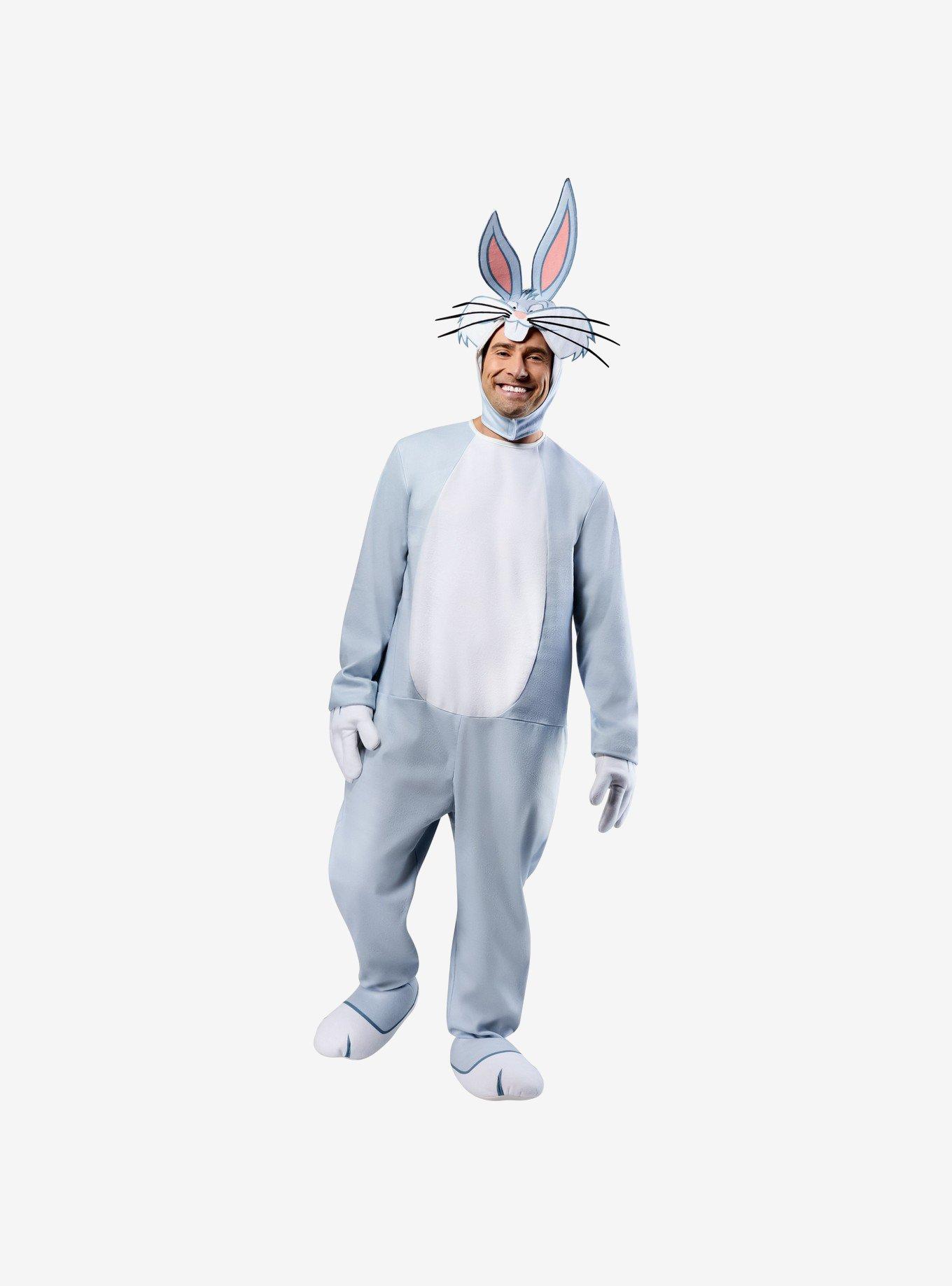 Looney Tunes Bugs Bunny Adult Costume, GREY, hi-res