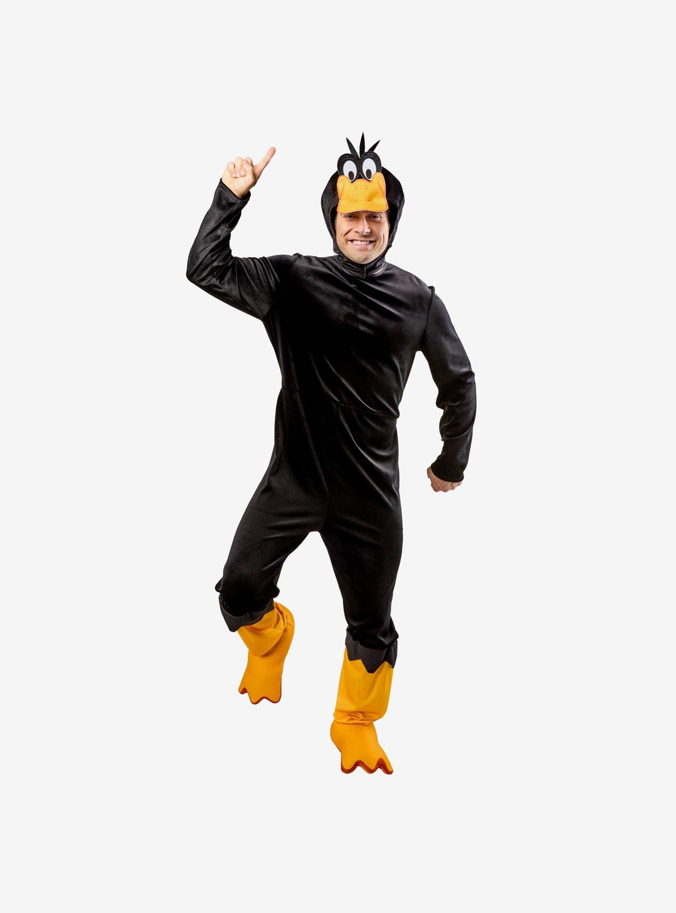 Looney Tunes Daffy Duck Adult Costume, BLACK, hi-res