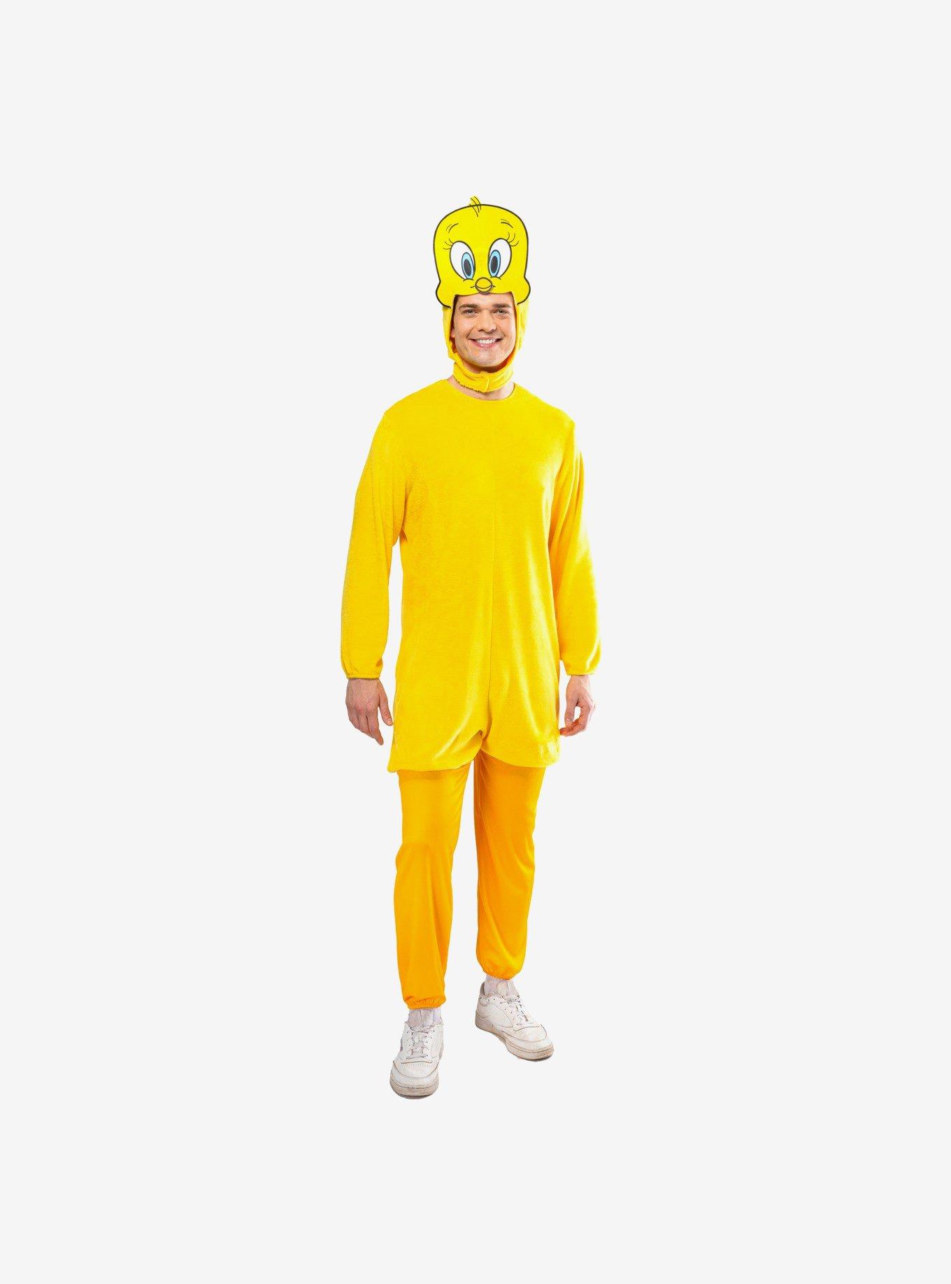 Looney Tunes Tweety Bird Adult Costume, BRIGHT YELLOW, hi-res