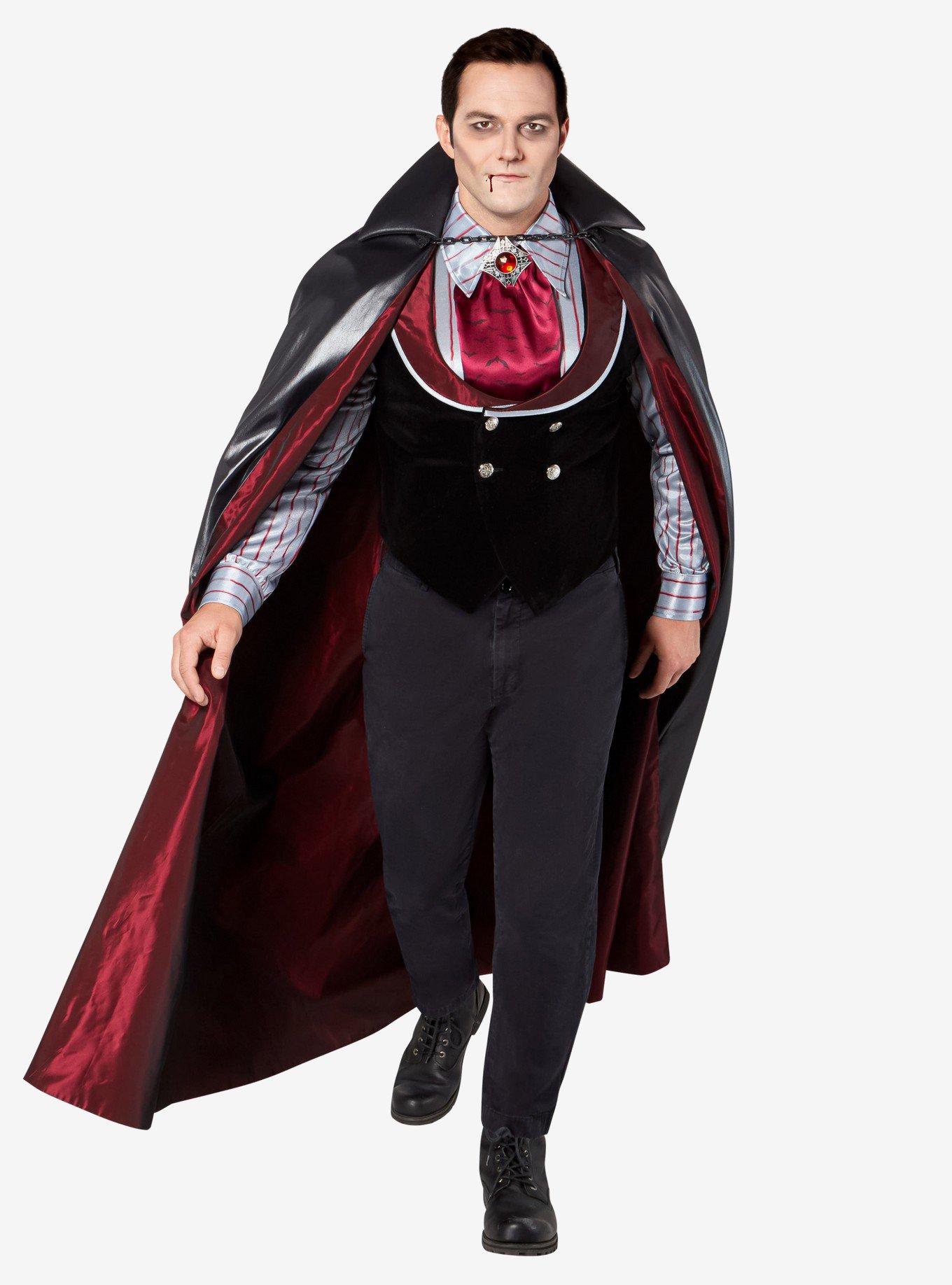Vintage Vampire Adult Costume, , hi-res
