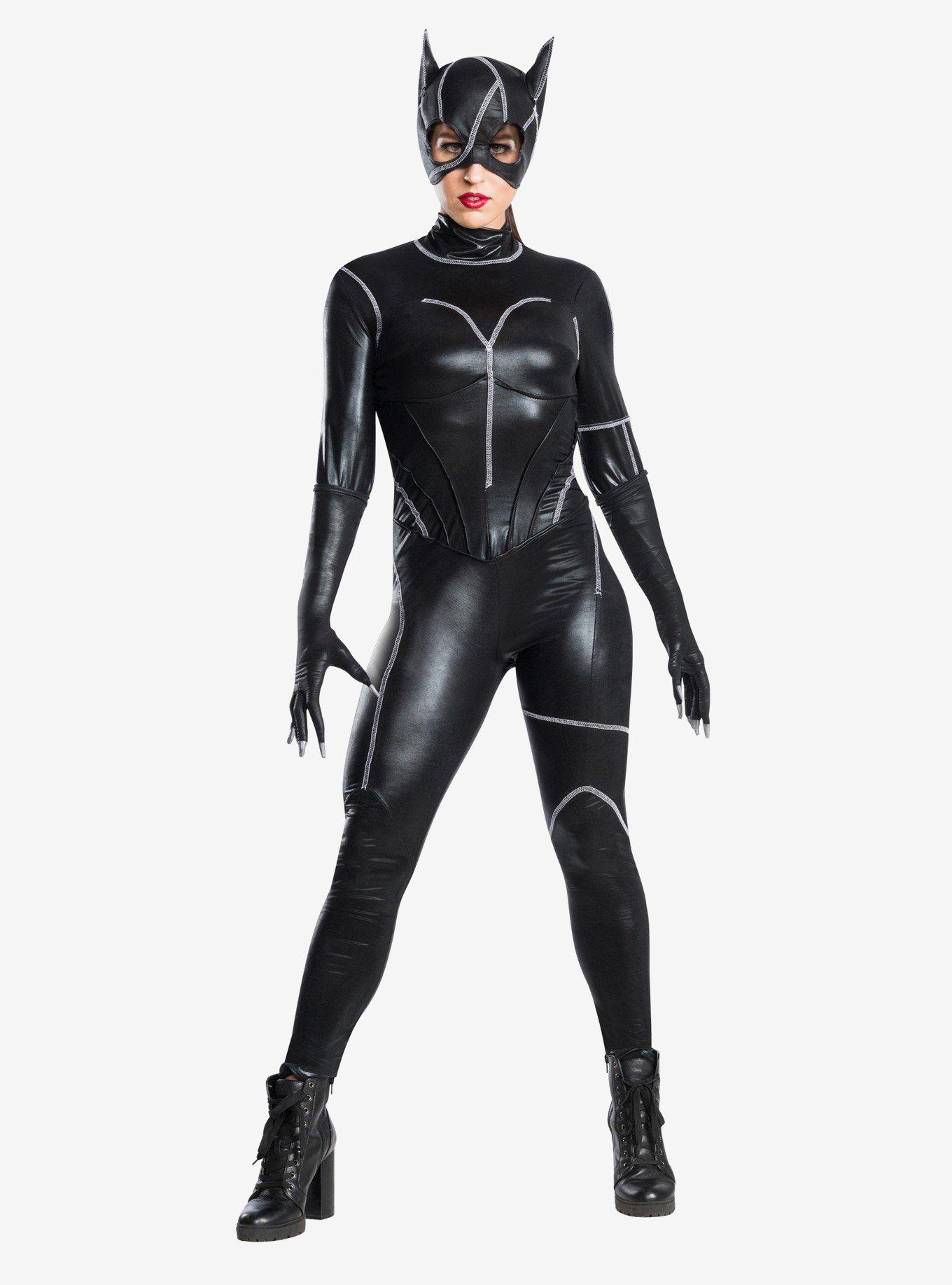 DC Comics Catwoman Adult Costume with Mask, , hi-res