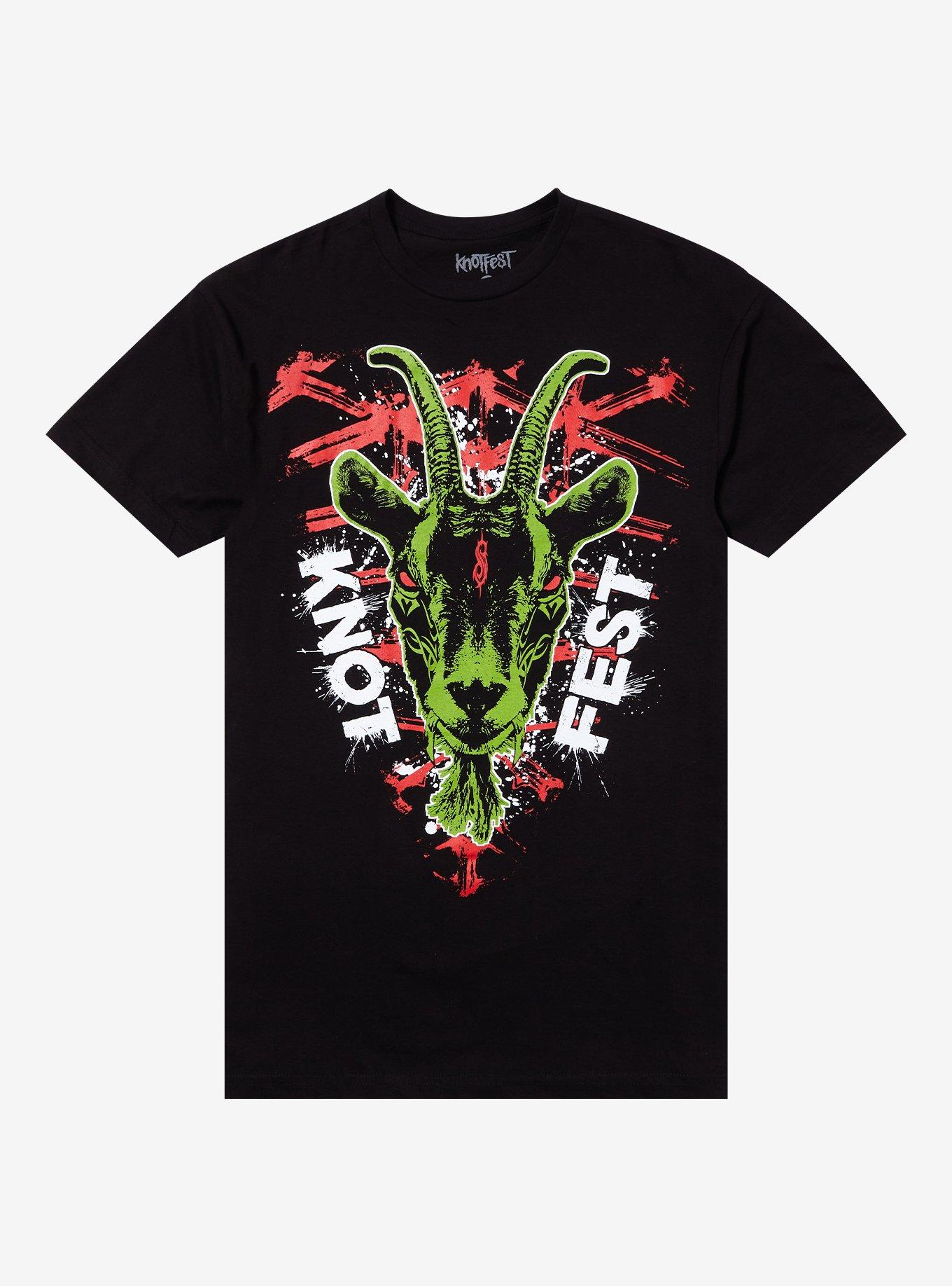 Slipknot Knot Fest 2022 Tour Stops T-Shirt, , hi-res