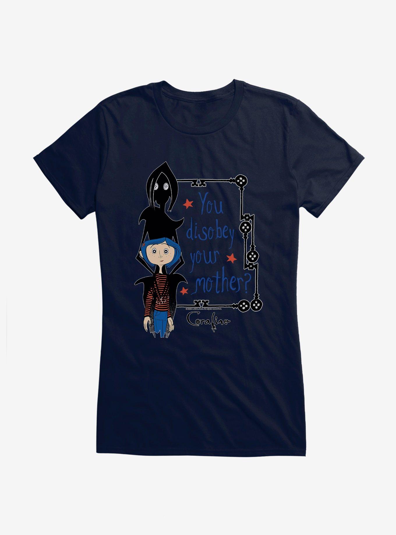 Coraline Disobey Mother Girls T-Shirt, , hi-res