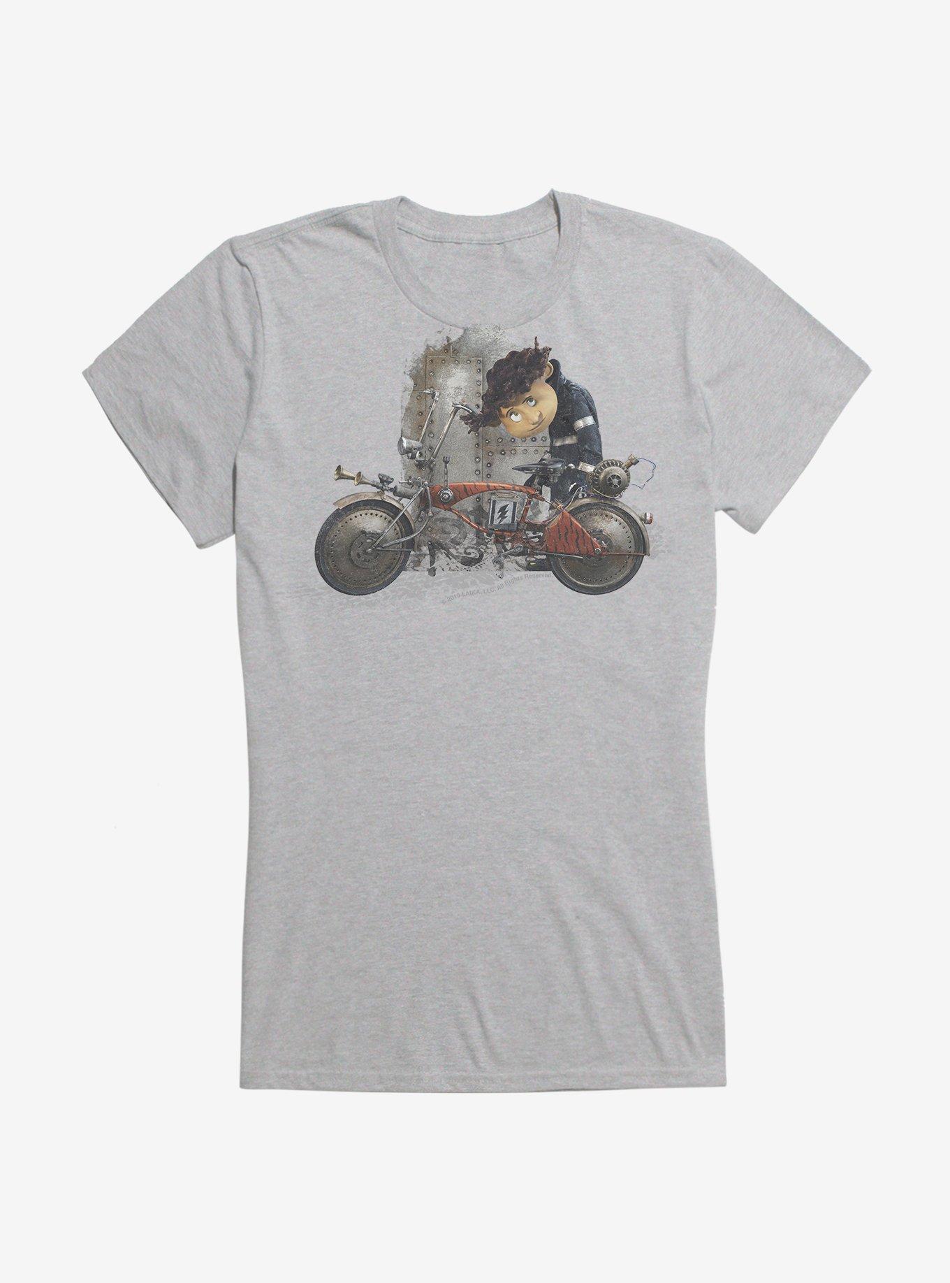 Coraline Wybie Biker Girls T-Shirt