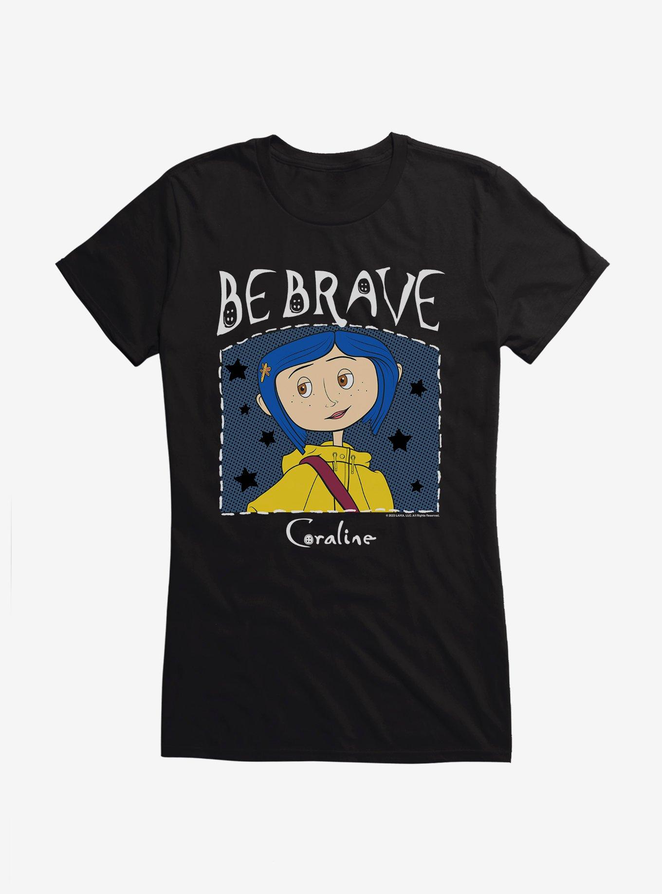 Coraline Be Brave Girls T-Shirt, , hi-res