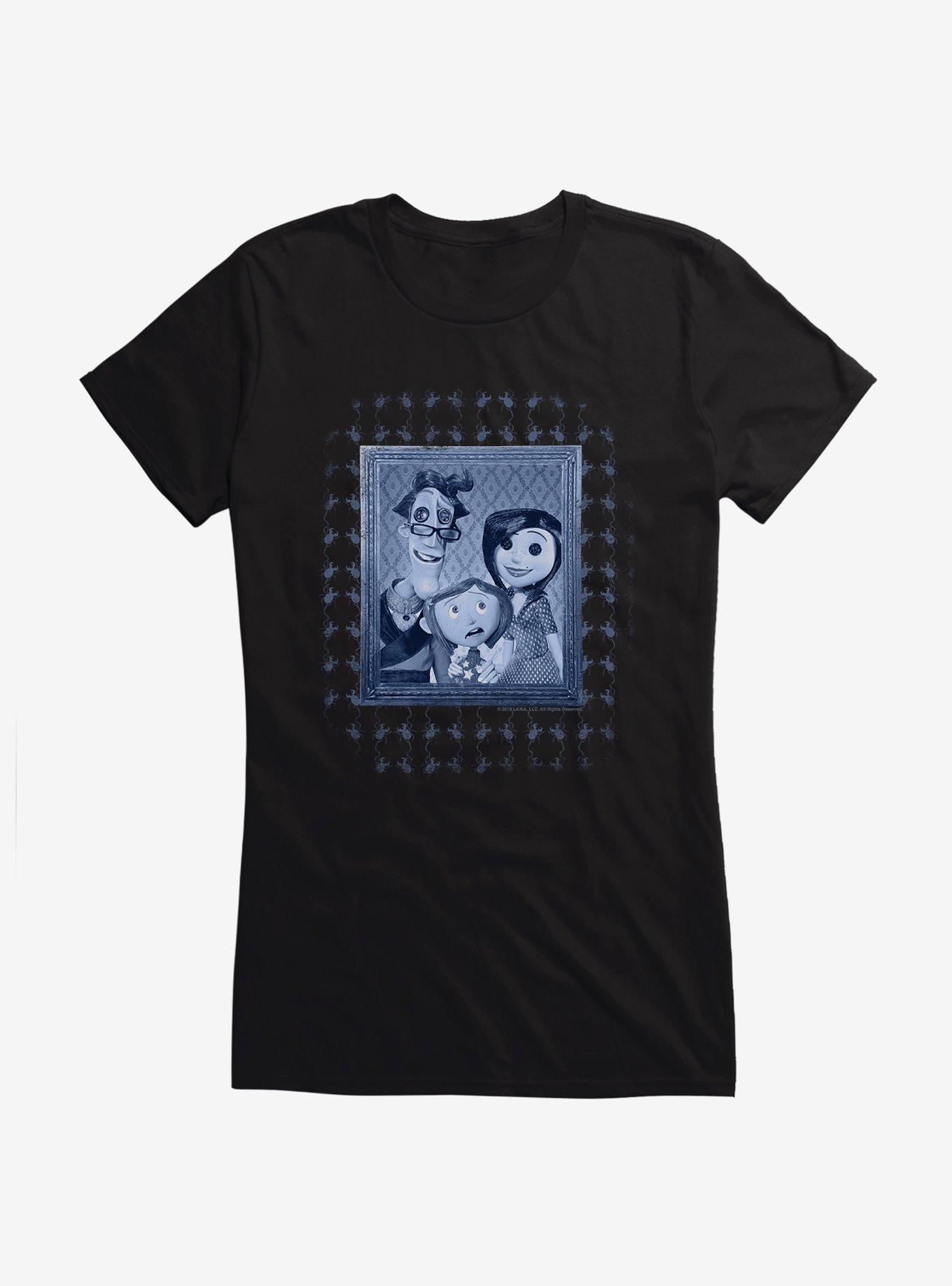 Coraline Family Portrait Girls T-Shirt, , hi-res