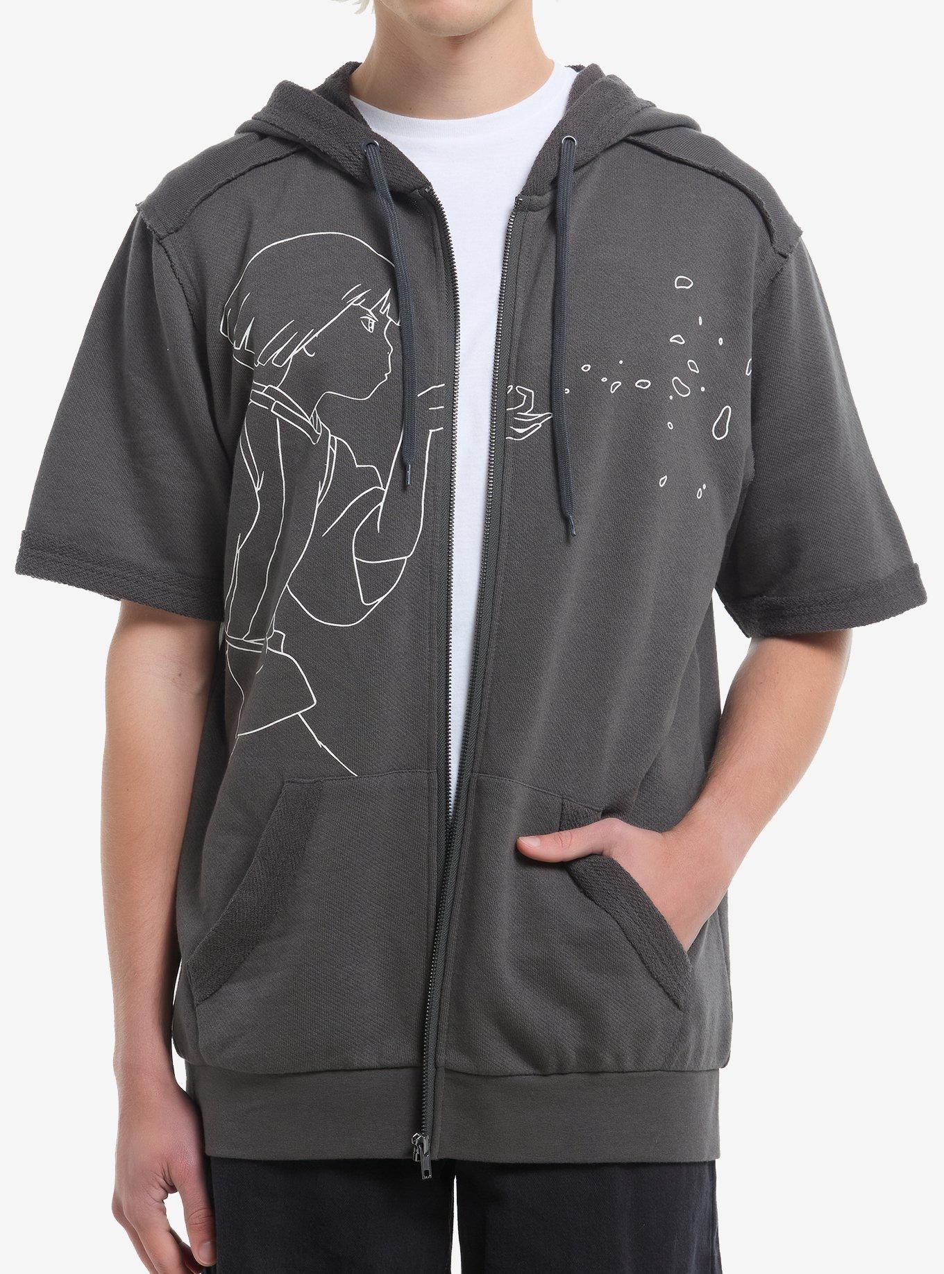 Our Universe Studio Ghibli® Spirited Away Haku Outline Short-Sleeve Hoodie, , hi-res