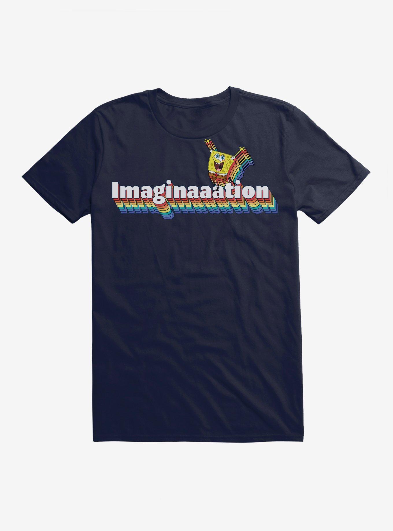 Spongebob Squarepants Imagination Rainbow T-Shirt, , hi-res