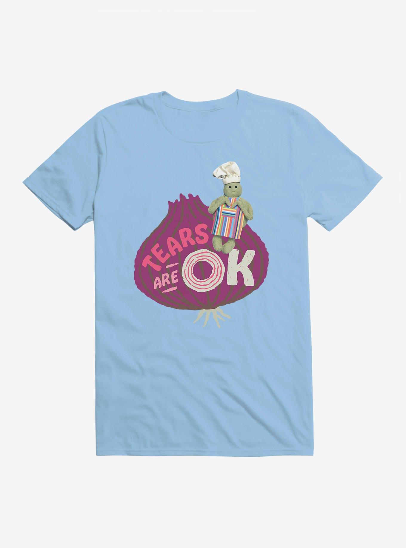 The Tiny Chef Show Tears Are Ok T-Shirt, LIGHT BLUE, hi-res