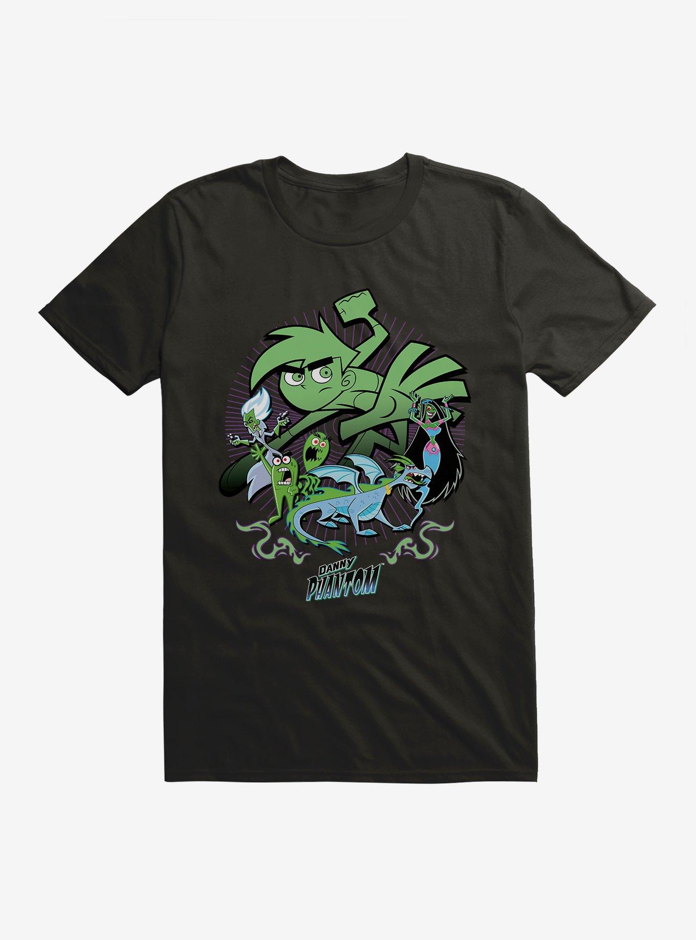 Danny Phantom Ghost Villains T-Shirt, BLACK, hi-res