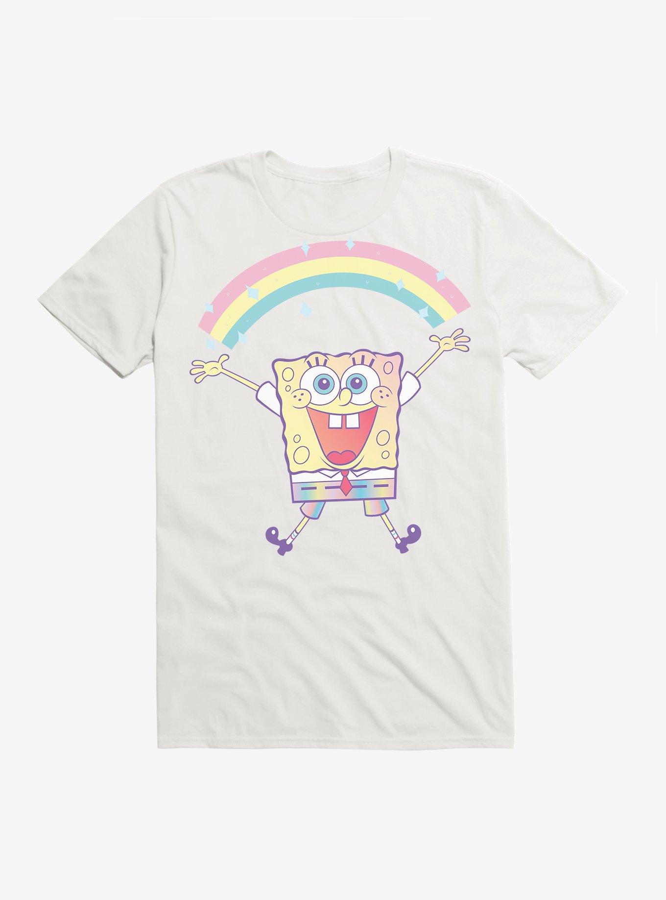 Spongebob Squarepants Rainbow Sparkle T-Shirt, , hi-res