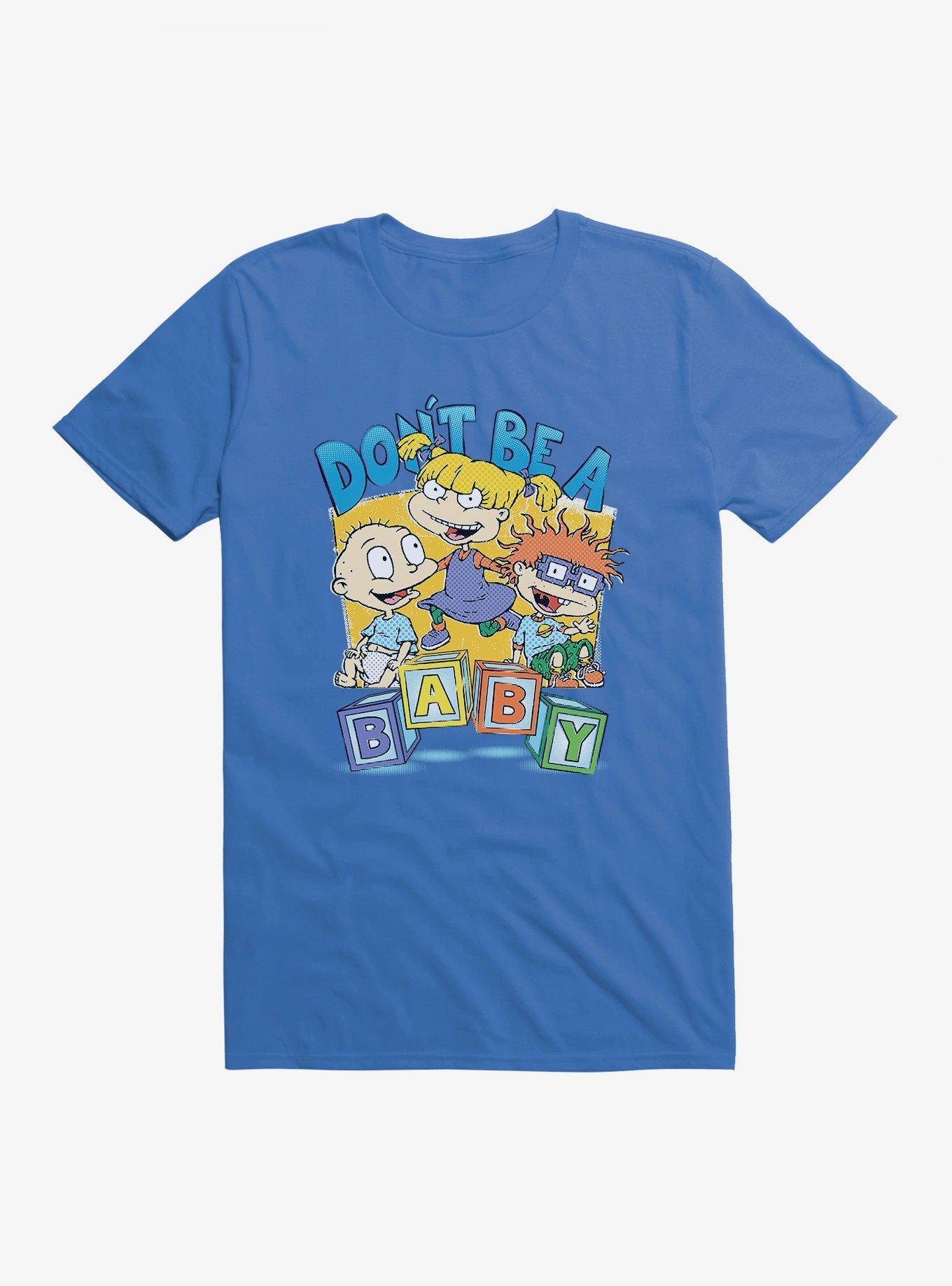 Rugrats Don't Be A Baby T-Shirt, ROYAL, hi-res