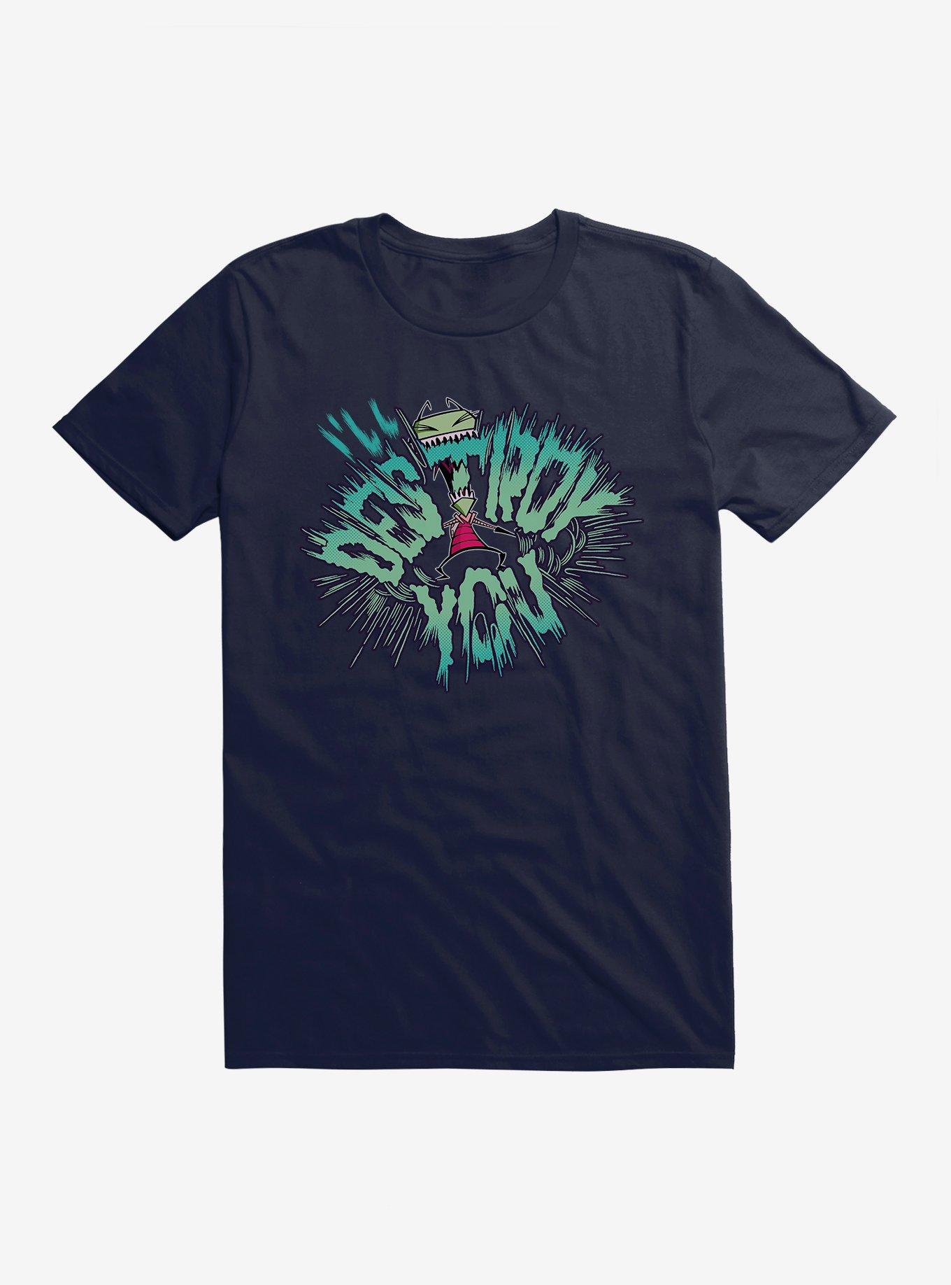 Invader Zim I Like This T-Shirt, NAVY, hi-res