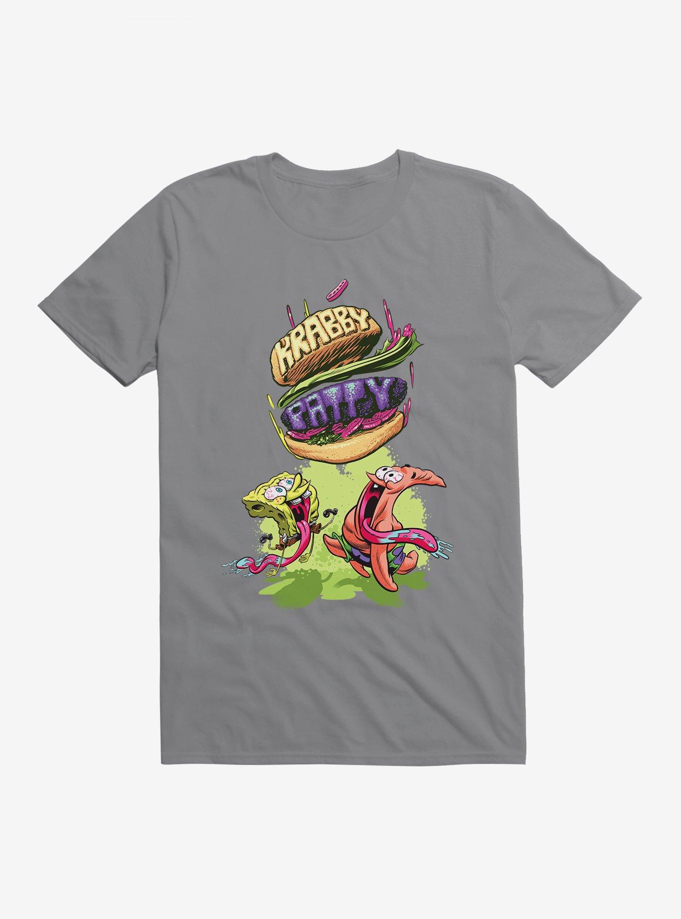 SpongeBob SquarePants Krabby Patty Dash T-Shirt, STORM GREY, hi-res