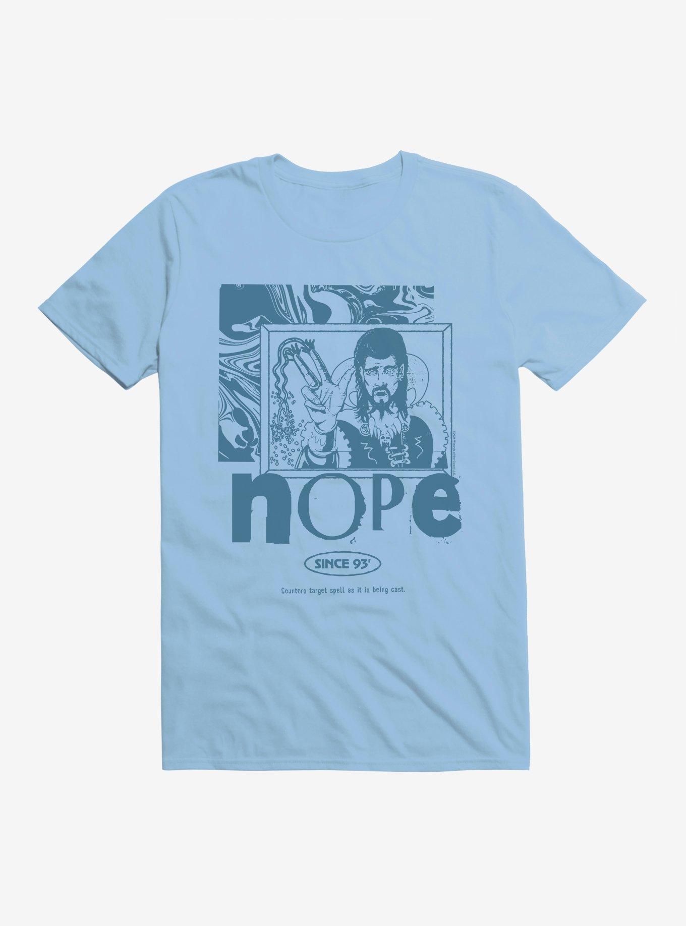 Magic The Gathering Nope T-Shirt, LIGHT BLUE, hi-res