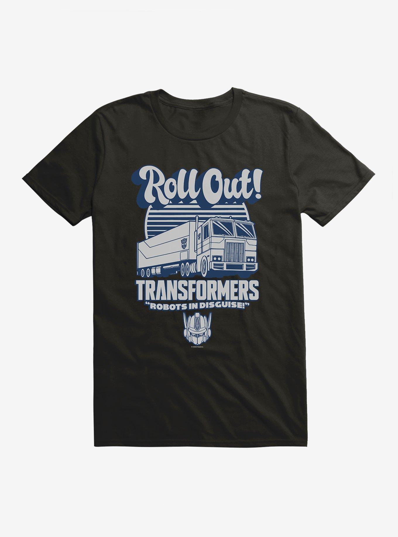 Transformers Roll Out Optimus Prime T-Shirt, BLACK, hi-res