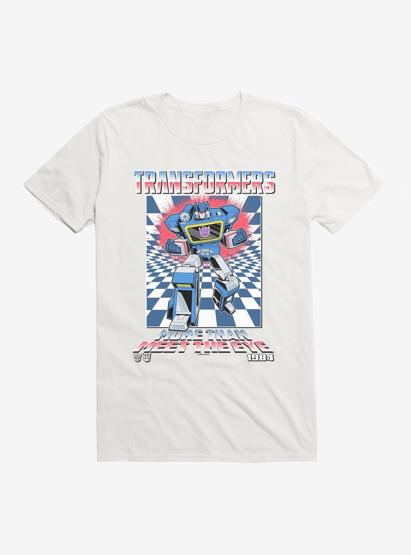 Transformers Soundwave T-Shirt, WHITE, hi-res