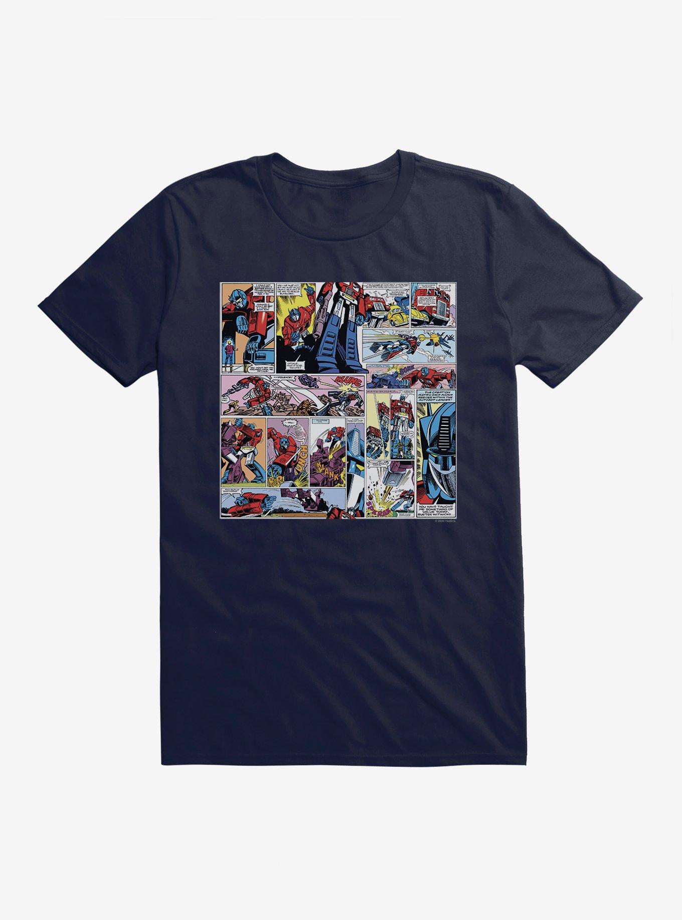 Transformers Comic Page T-Shirt, , hi-res