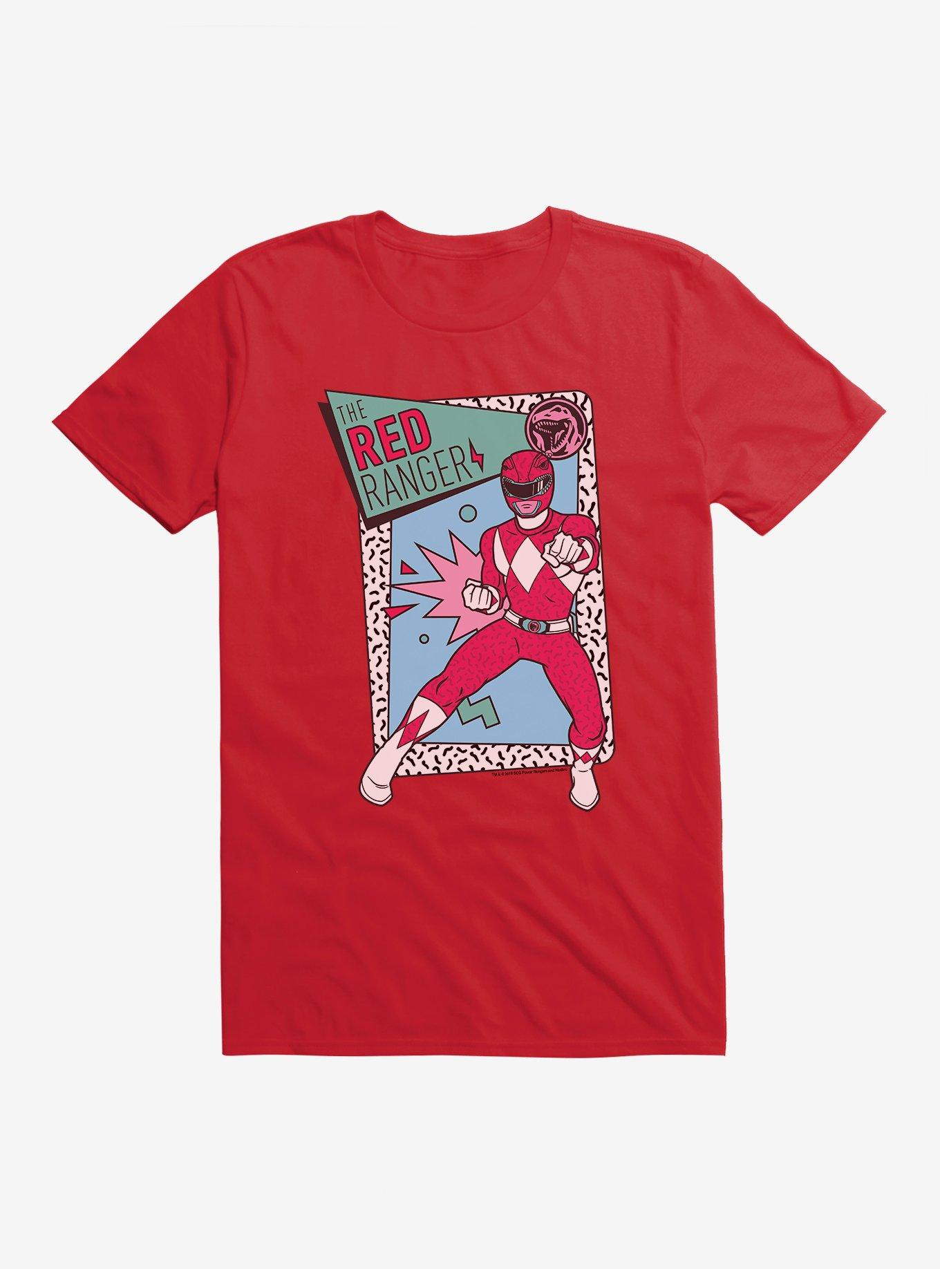 Mighty Morphin Power Rangers The Red Ranger T-Shrt, RED, hi-res