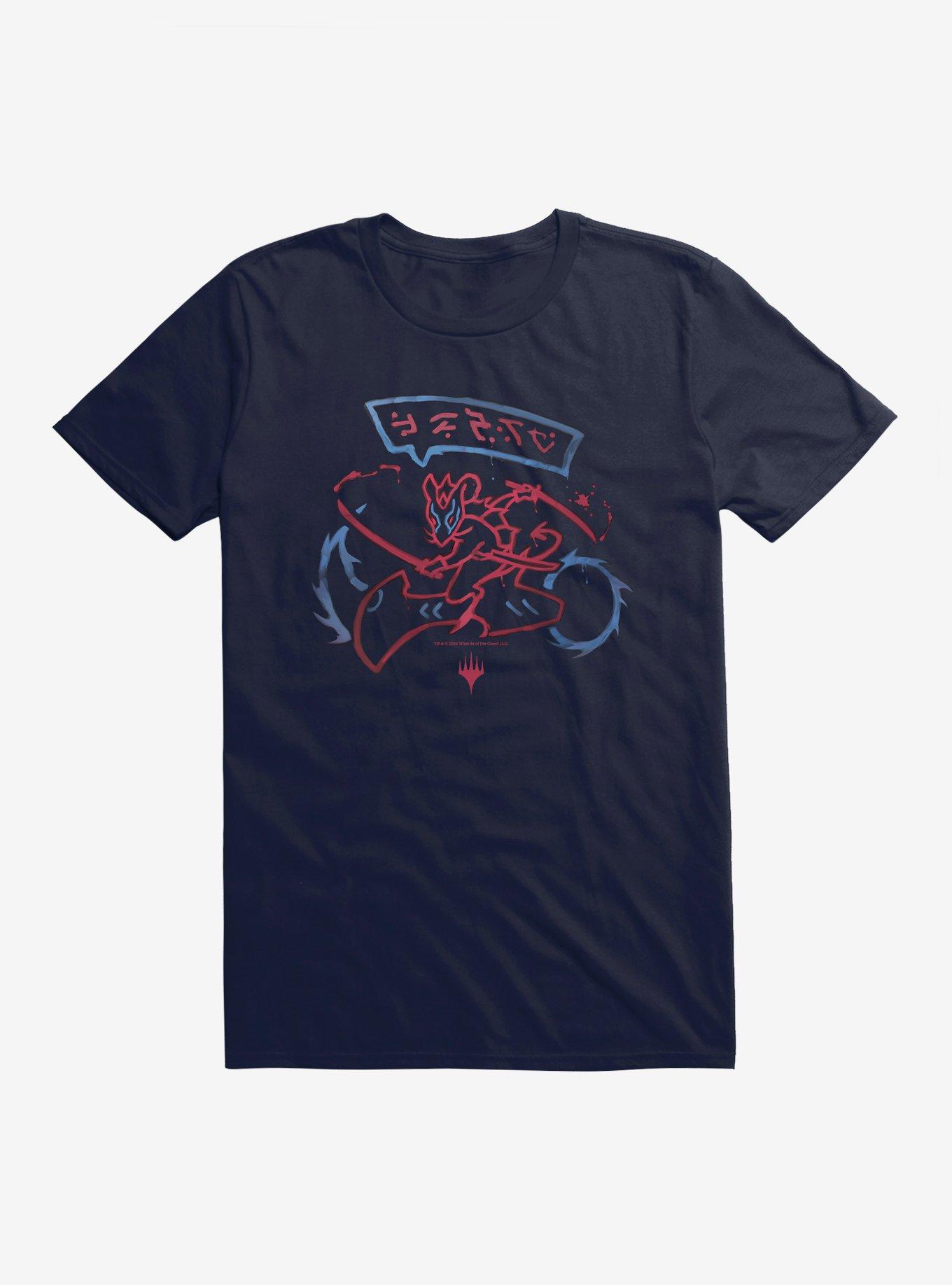 Magic The Gathering Rat Ninja Biker Logo T-Shirt, , hi-res