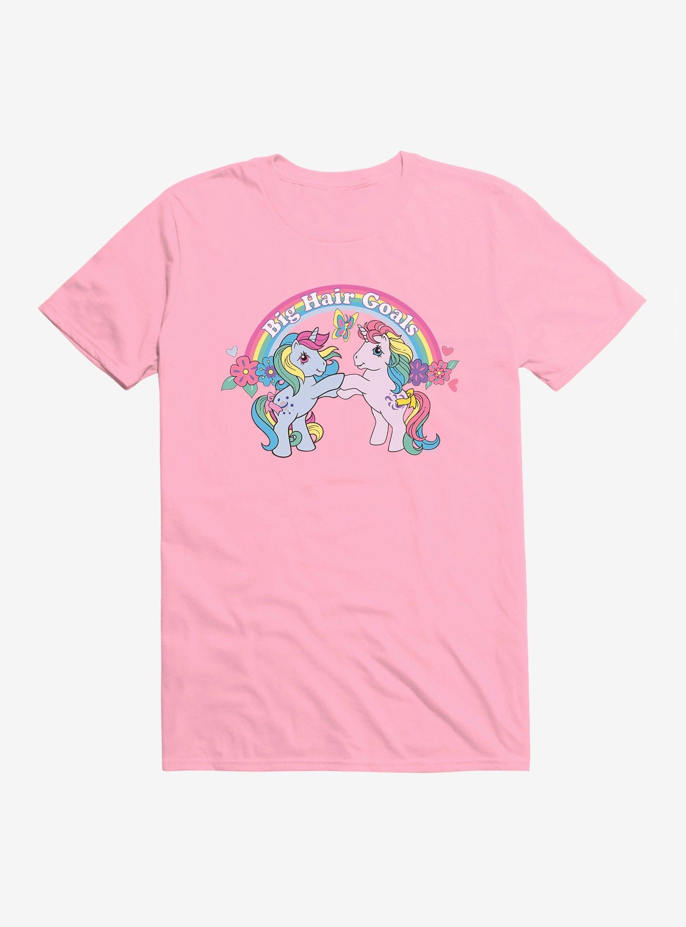 My Little Pony Big Hair Goals Retro T-Shirt, CHARITY PINK, hi-res