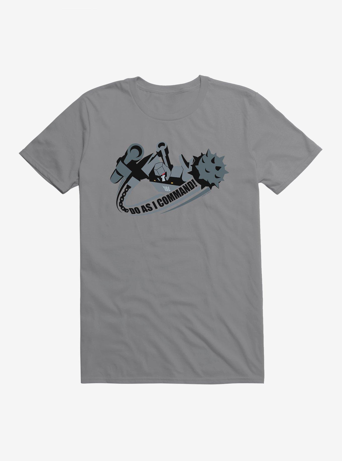 Transformers Do As I Command T-Shirt, STORM GREY, hi-res