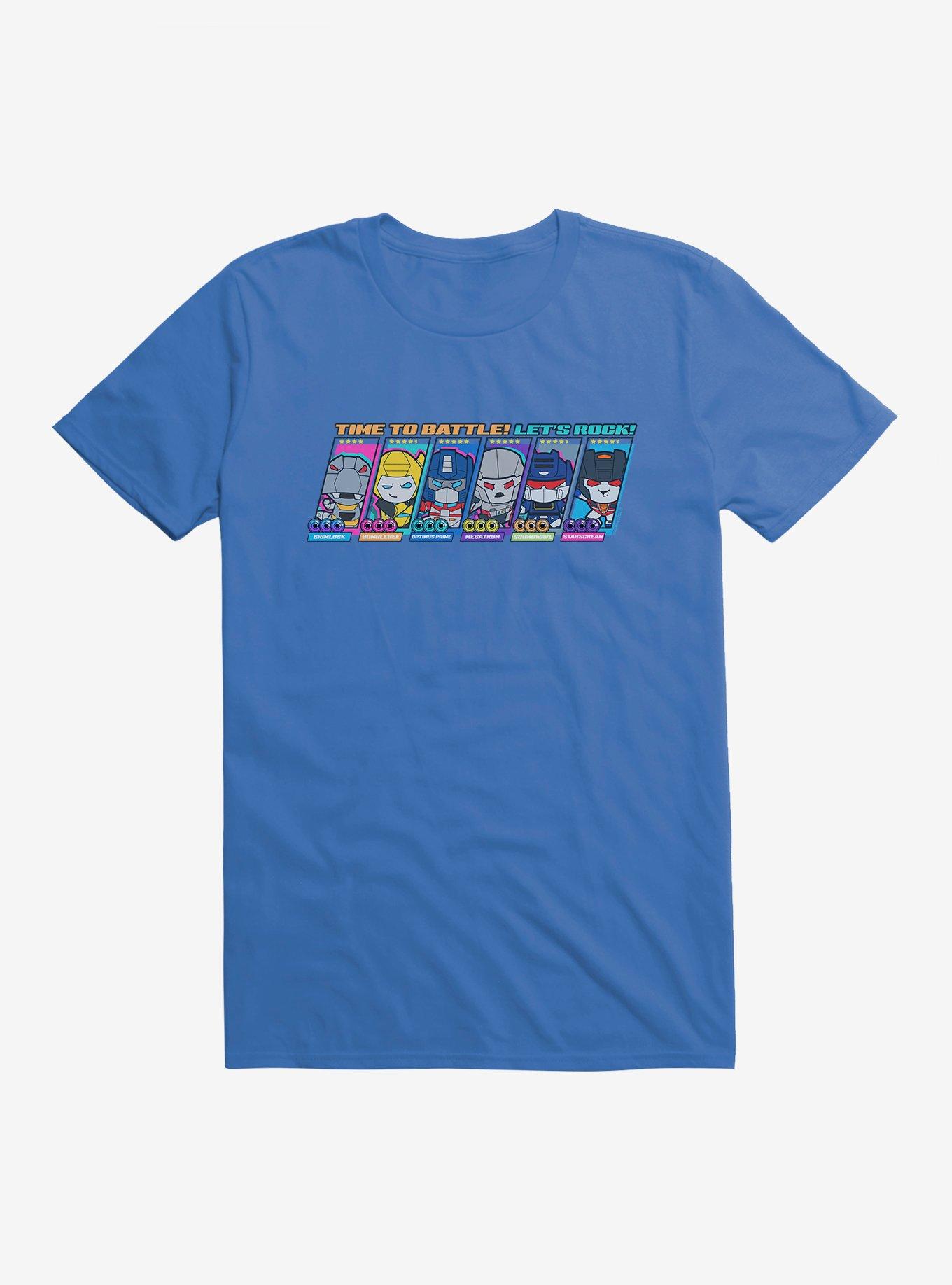 Transformers Let's Rock Team T-Shirt, ROYAL, hi-res