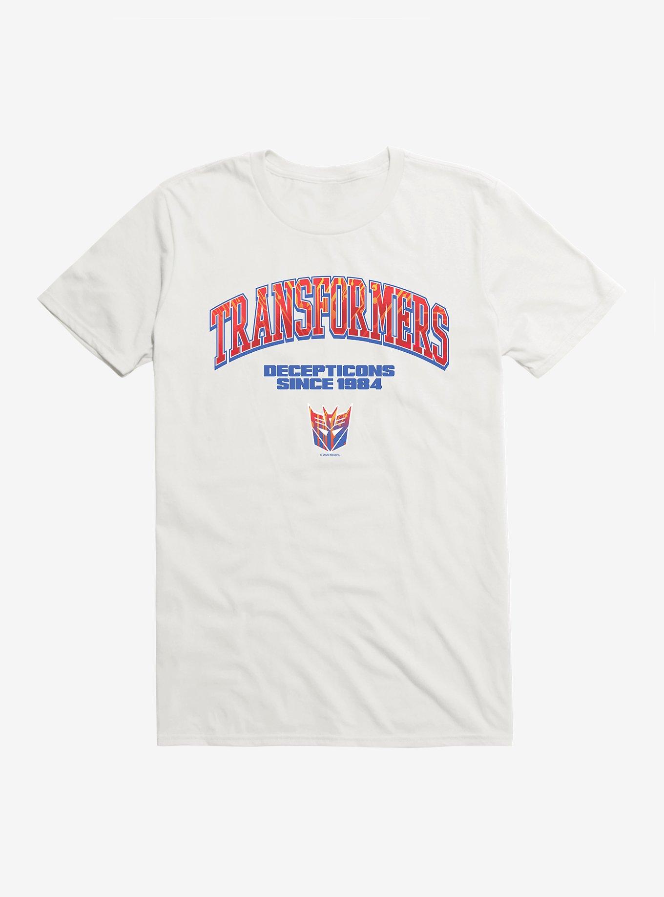 Transformers Go Decepticons T-Shirt, WHITE, hi-res
