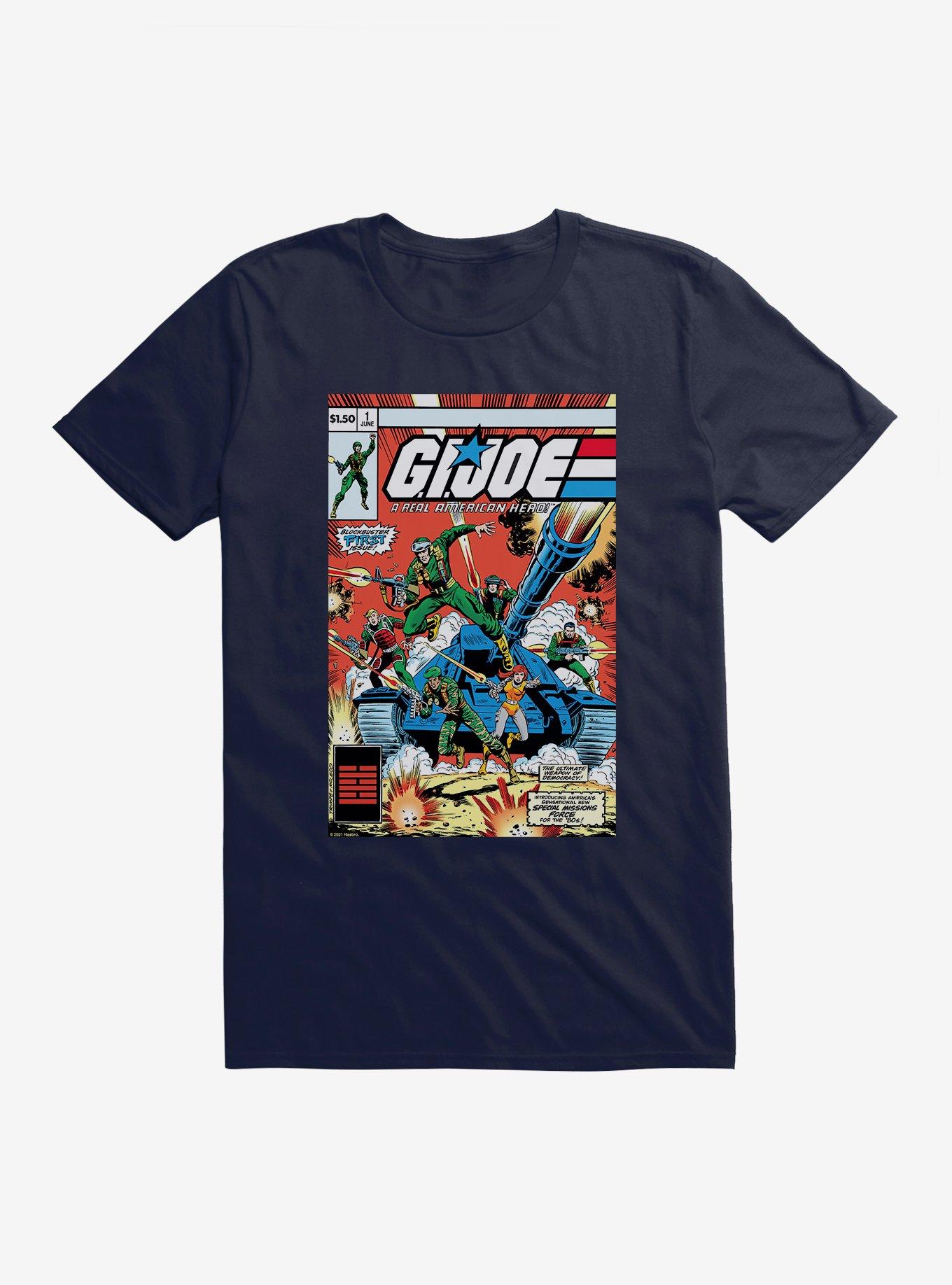 G.I. Joe American Hero T-Shirt, NAVY, hi-res