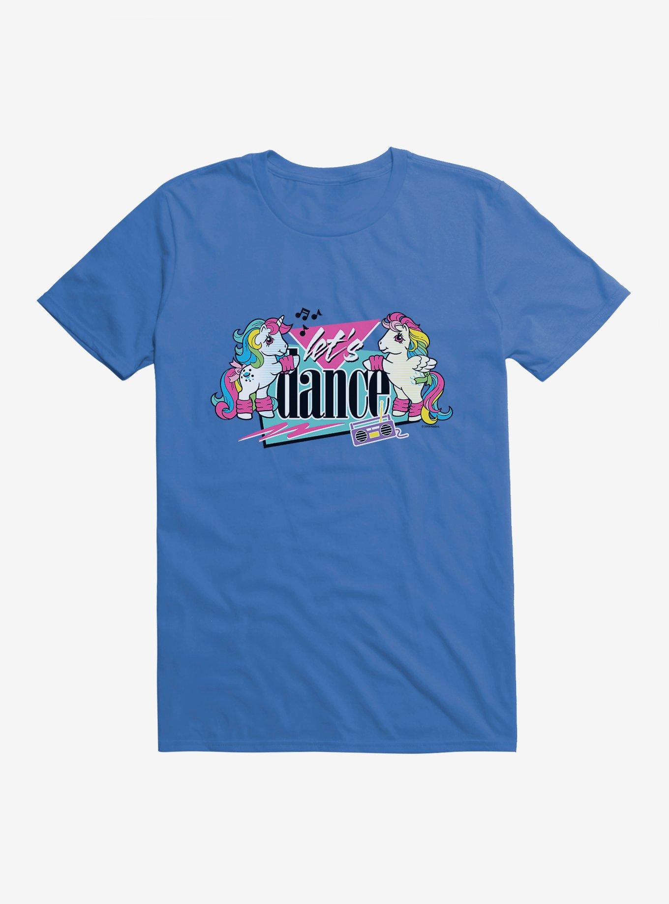 My Little Pony Let's Dance Bold Script T-Shirt, ROYAL, hi-res