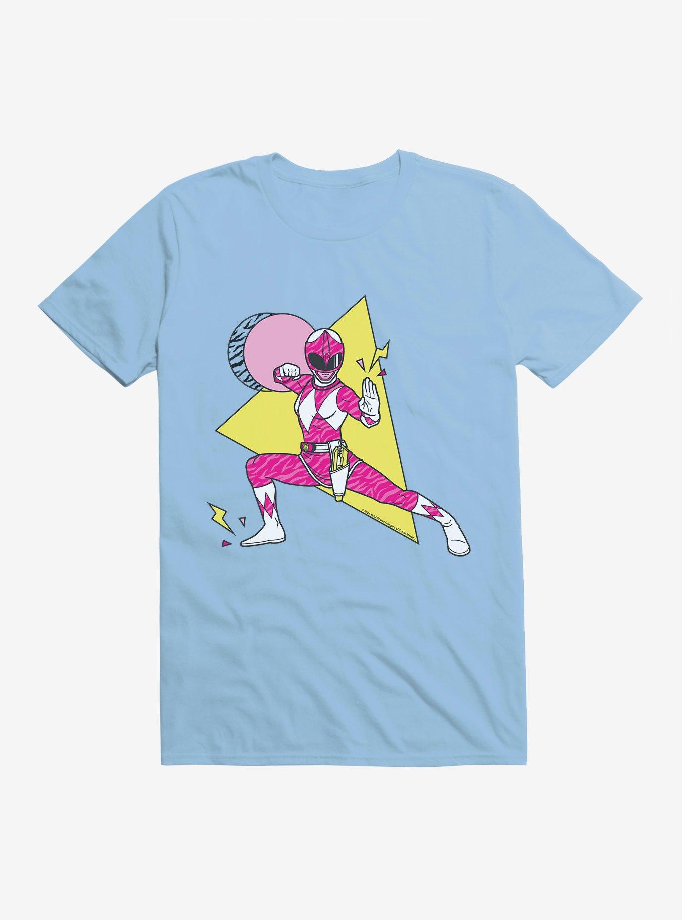 Mighty Morphin Power Rangers Pink Ranger Karate Move T-Shrt