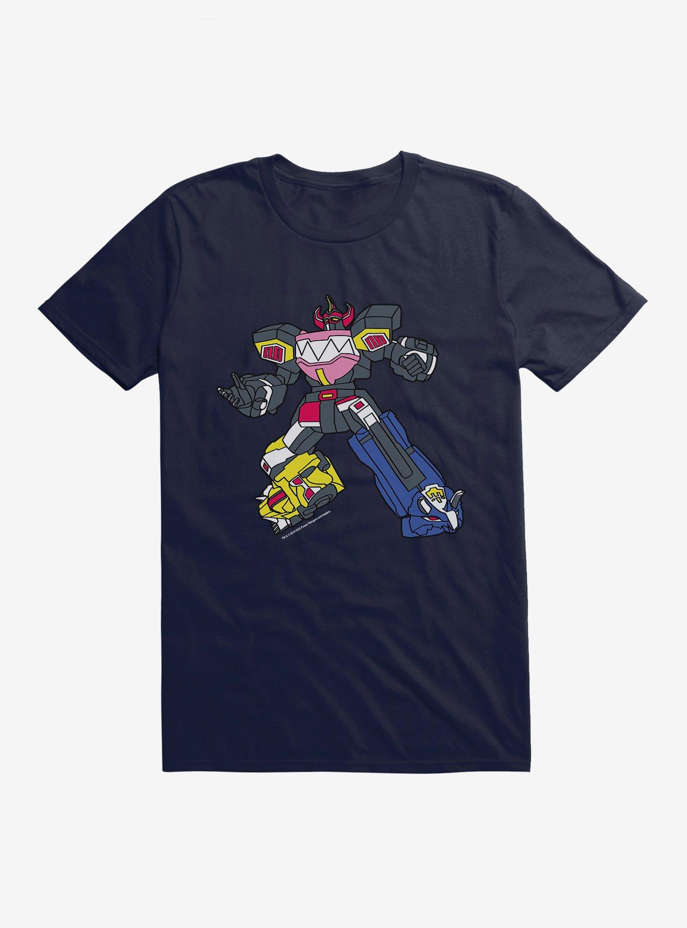 Mighty Morphin Power Rangers Full Morph T-Shrt, NAVY, hi-res