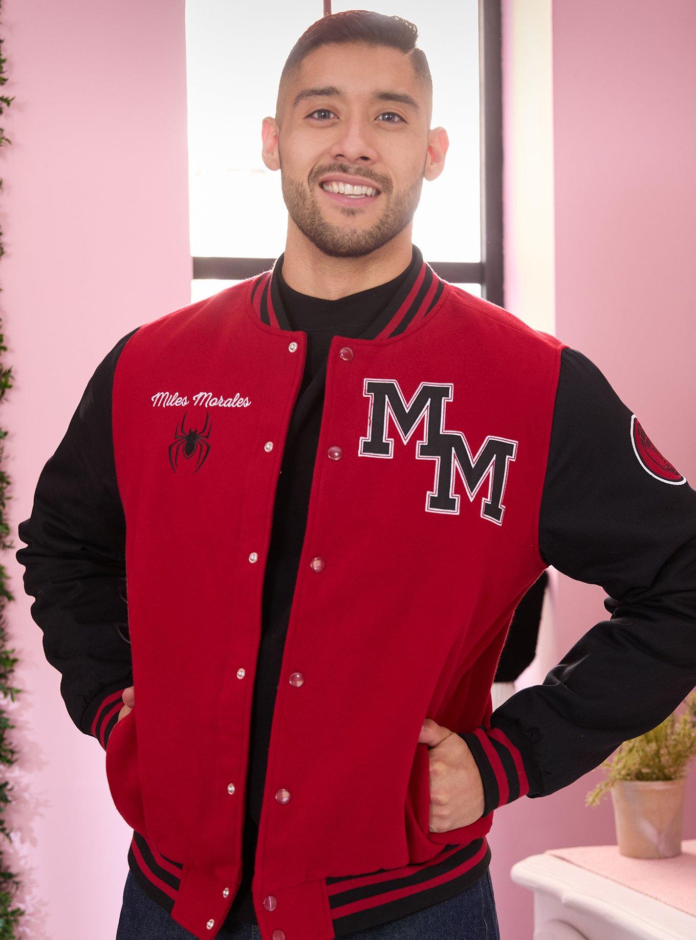 Marvel Spider-Man: Into the Spider-Verse Miles Morales Varsity